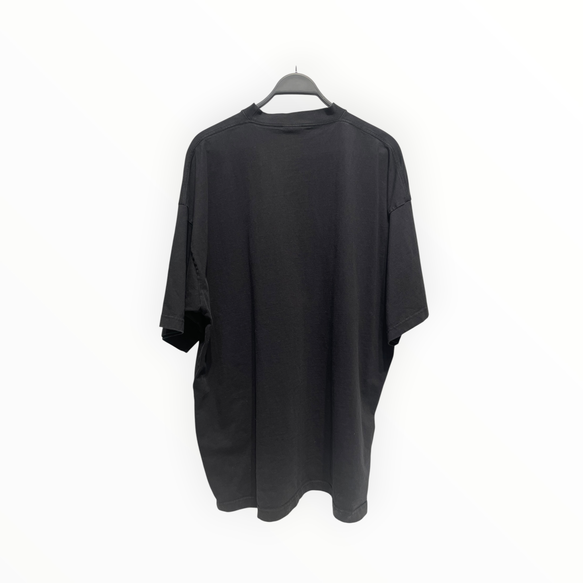 BALENCIAGA/T-Shirt/1/Cotton/BLK/XL FAUX STICKER view 2