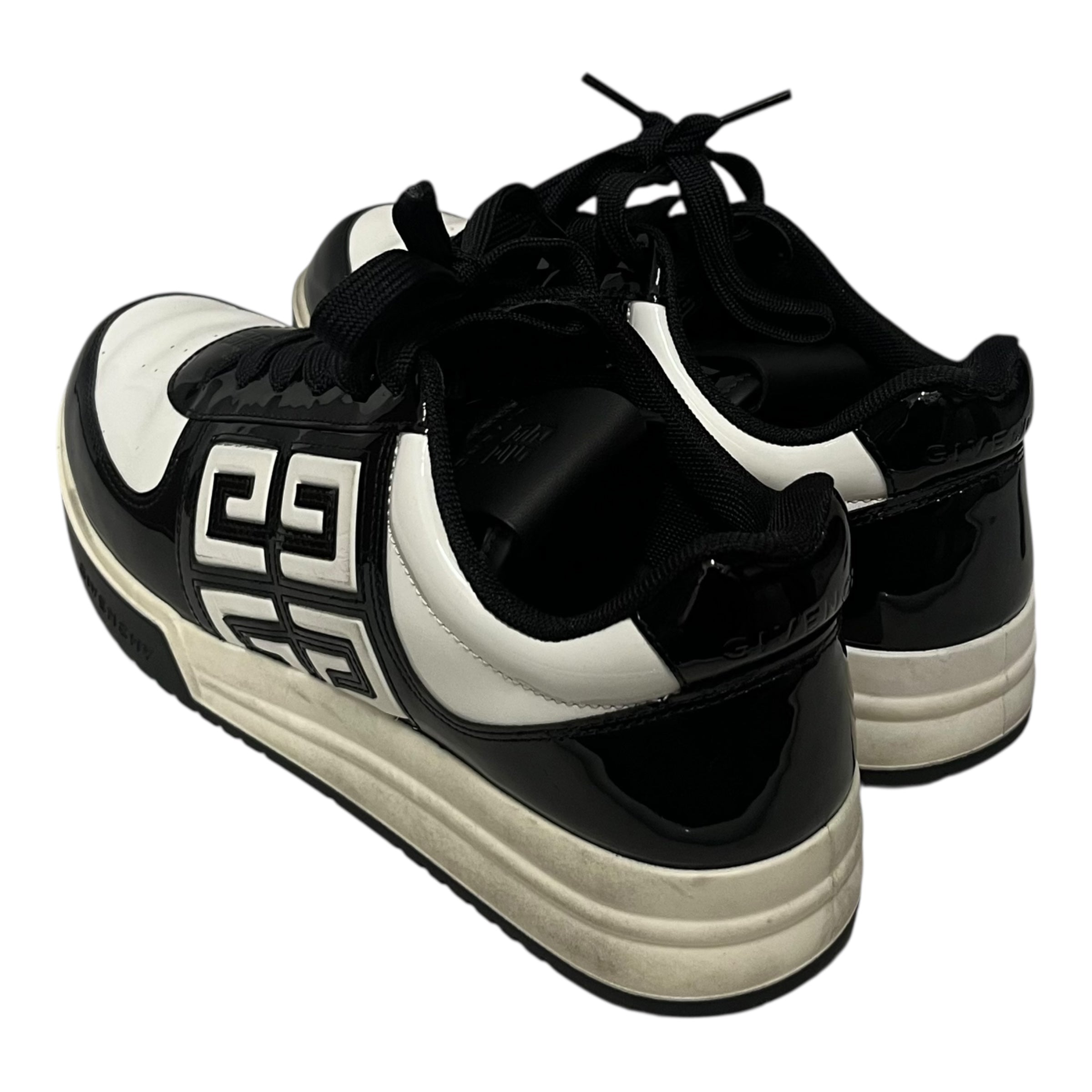 GIVENCHY/Low-Sneakers/EU 39.5/Leather/BLK/ view 2