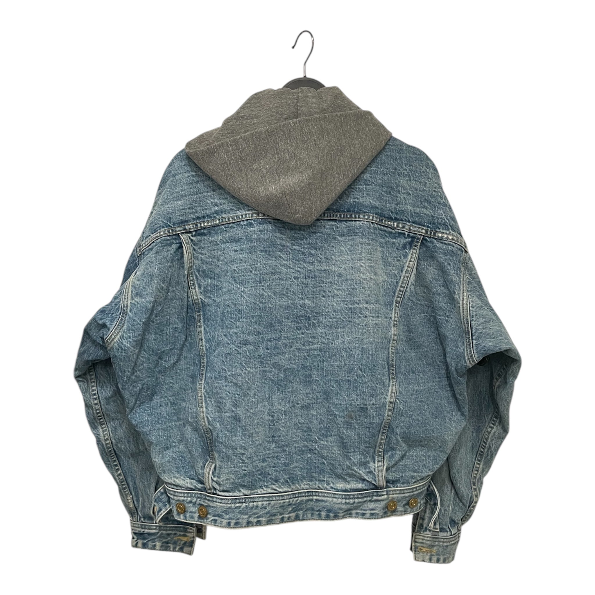 FEAR OF GOD/Denim Jkt/L/Denim/BLU/HOODIE DENIM JKT HYBRD view 2
