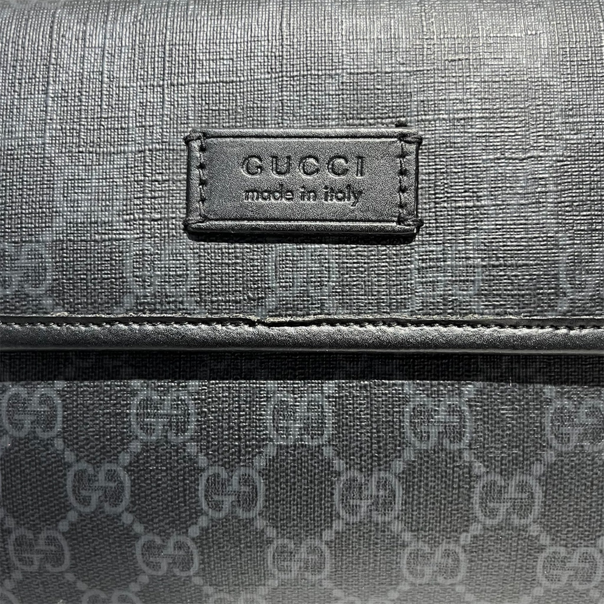 GUCCI/Bag/All Over Print/Leather/BLK/T8TYCBW view 3