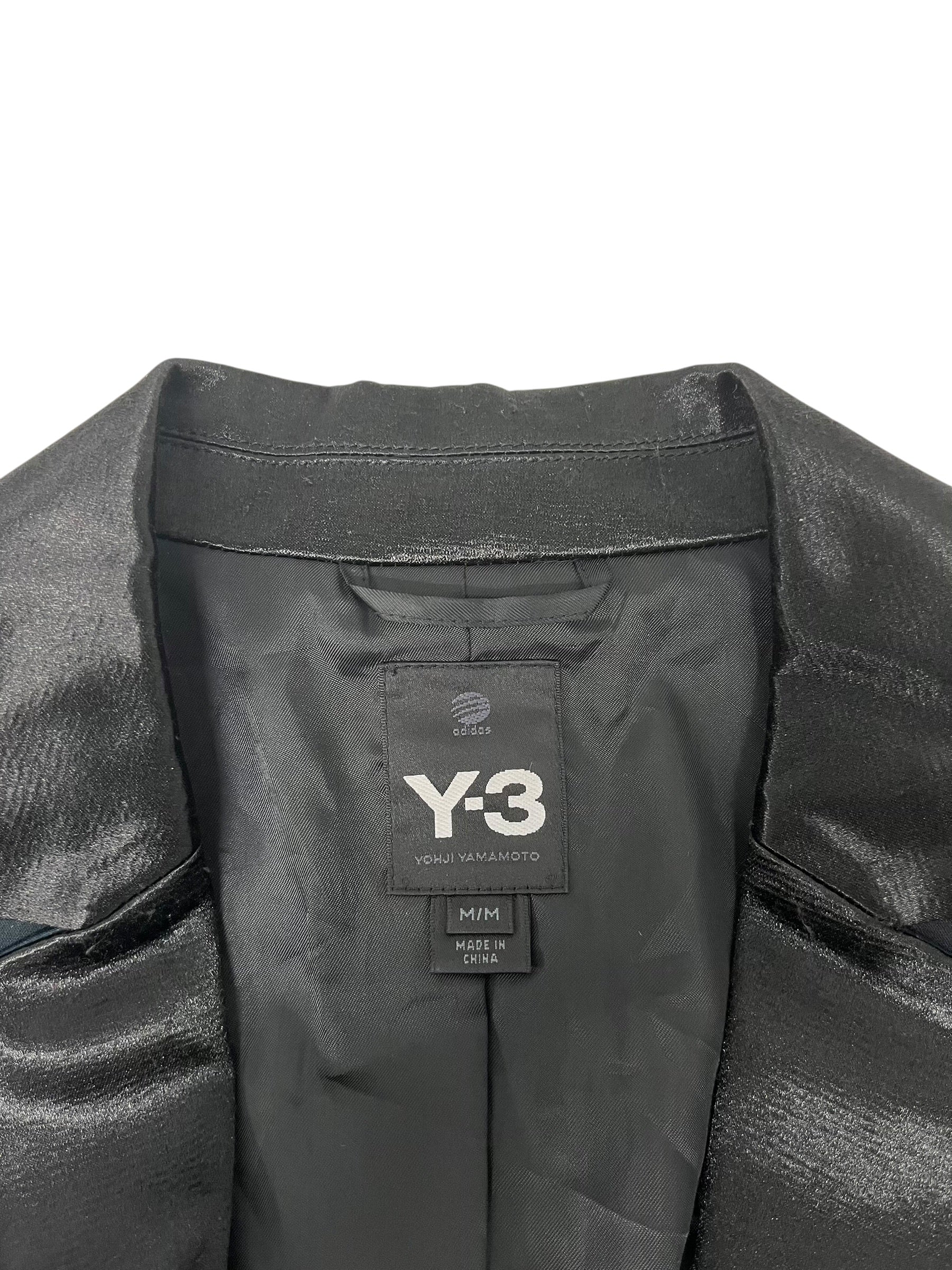 Y-3/Suits/M/Cotton/NVY/BLAZER W 3 STRIPES UNDER PKT view 3