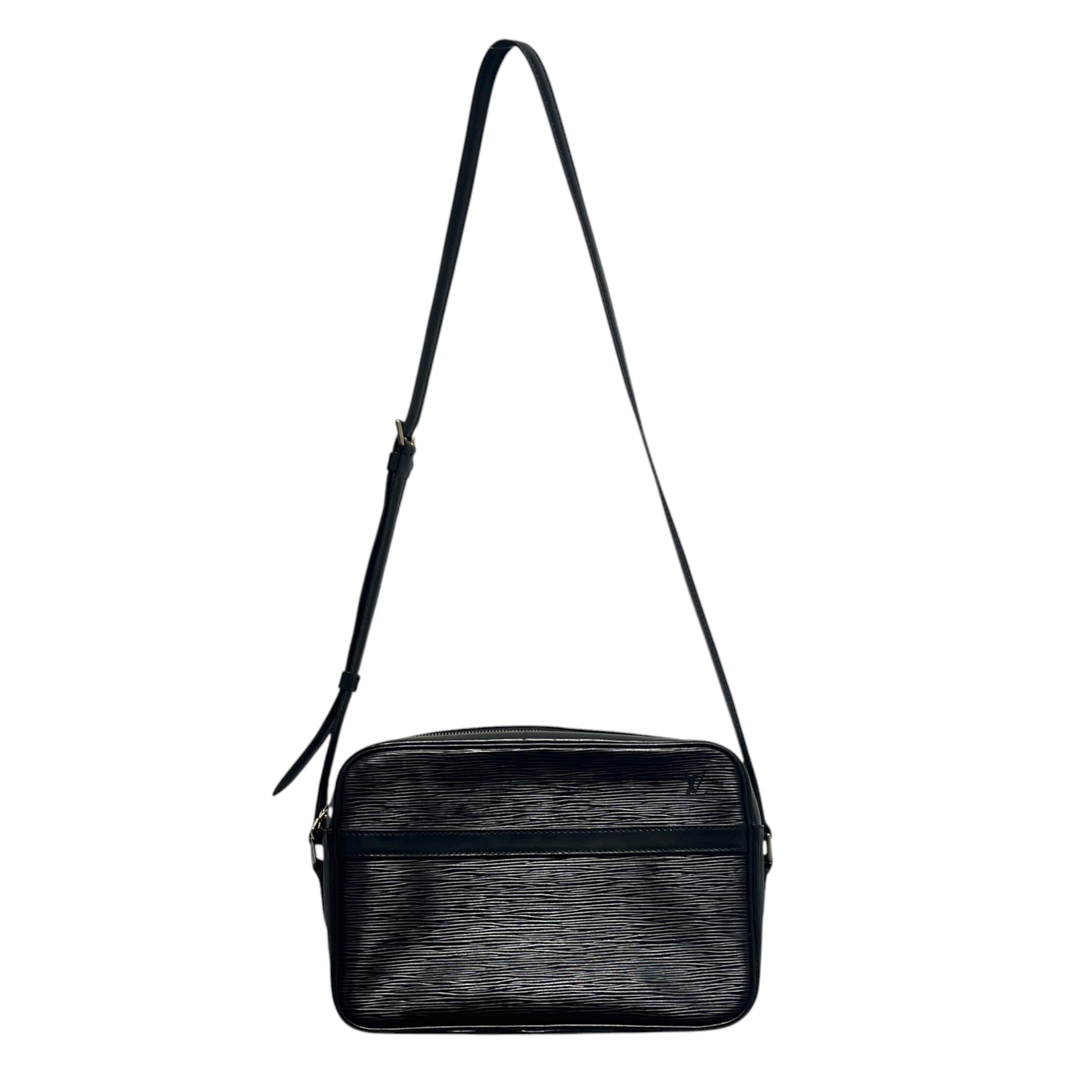 LOUIS VUITTON/Cross Body Bag/Monogram/Leather/BLK/epi trocadero 27 view 1
