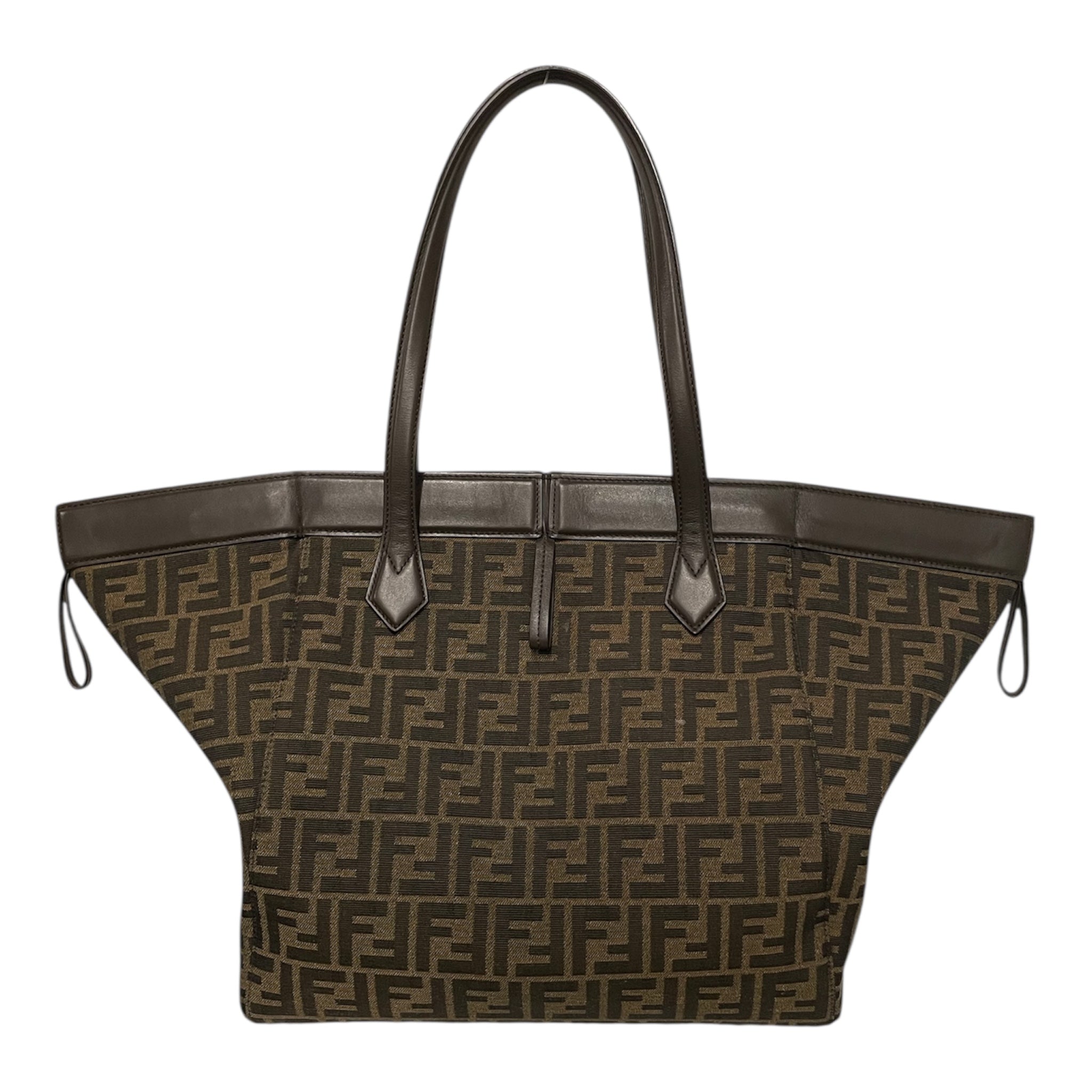 FENDI/Hand Bag/Monogram/Leather/BRW/ORIGAMI BAG view 2