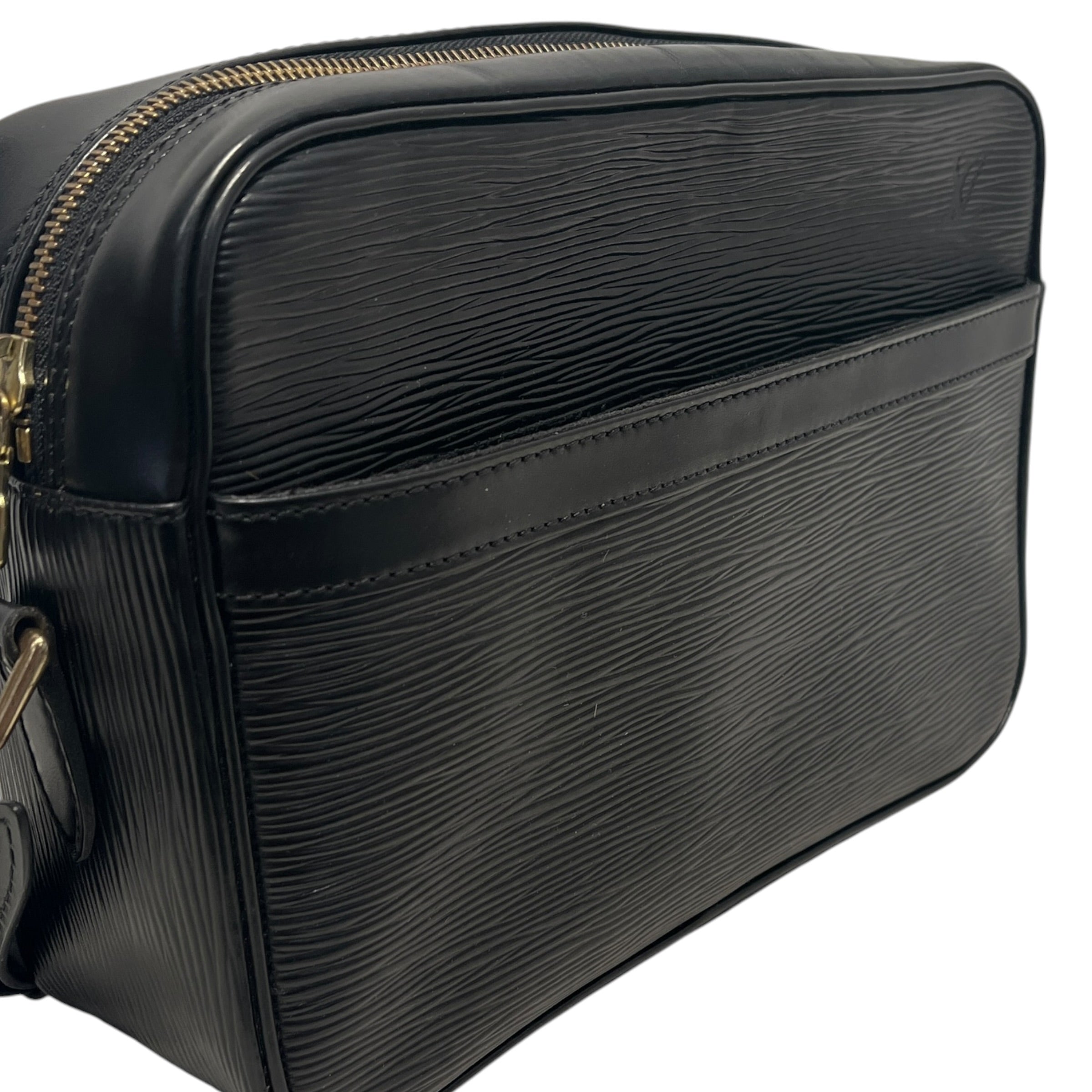 LOUIS VUITTON/Cross Body Bag/Monogram/Leather/BLK/epi trocadero 27 view 6