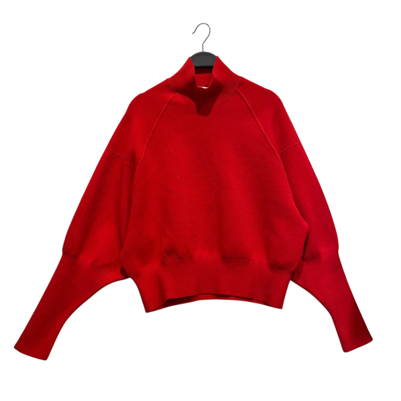 Acne Studios/Sweater/Cotton/RED/High Neck/