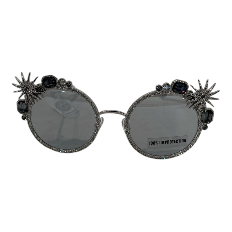 Swarovski/Glasses/Metal/SLV/Round/