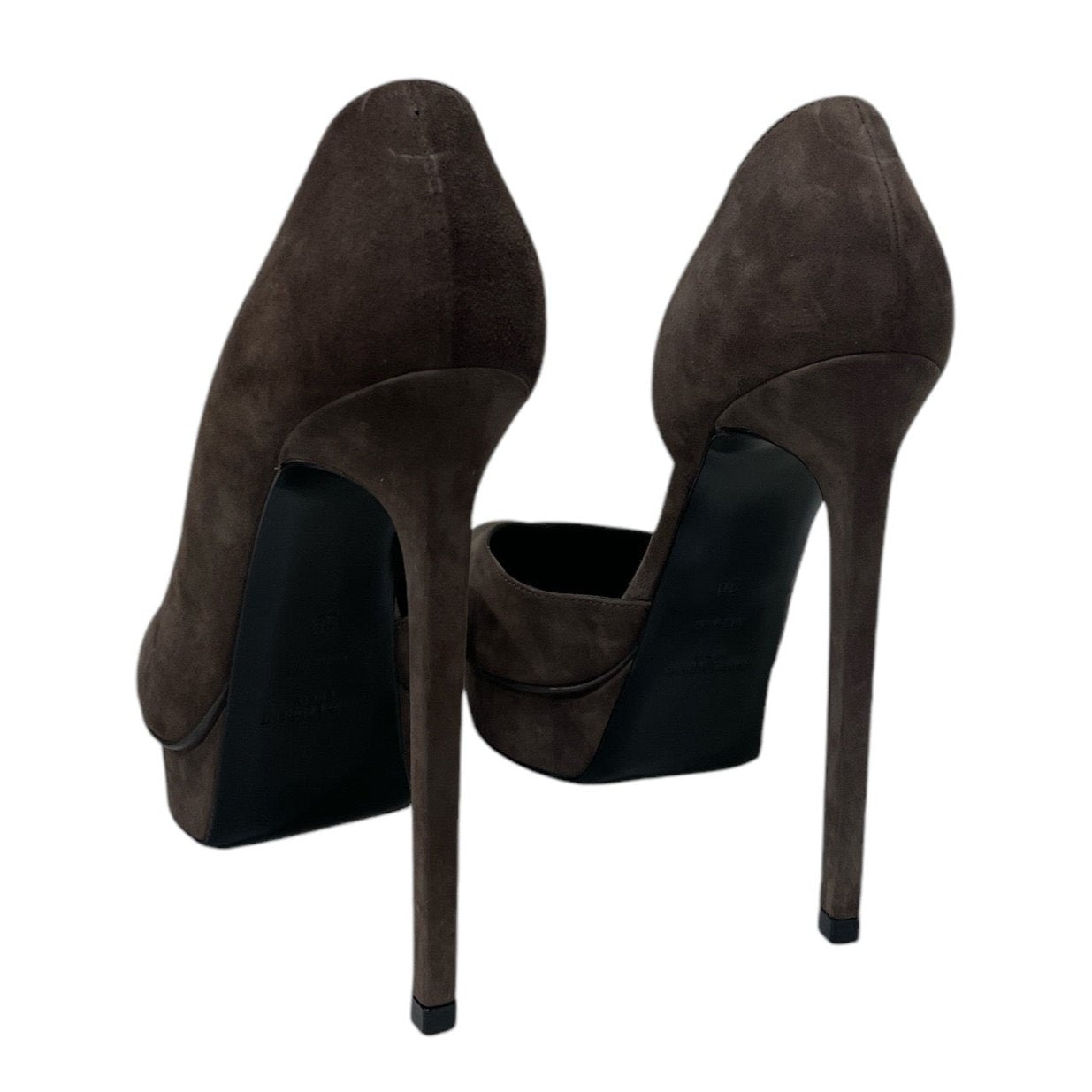 SAINT LAURENT/Boots/EU 39/Suede/KHK/CS 416523 view 2