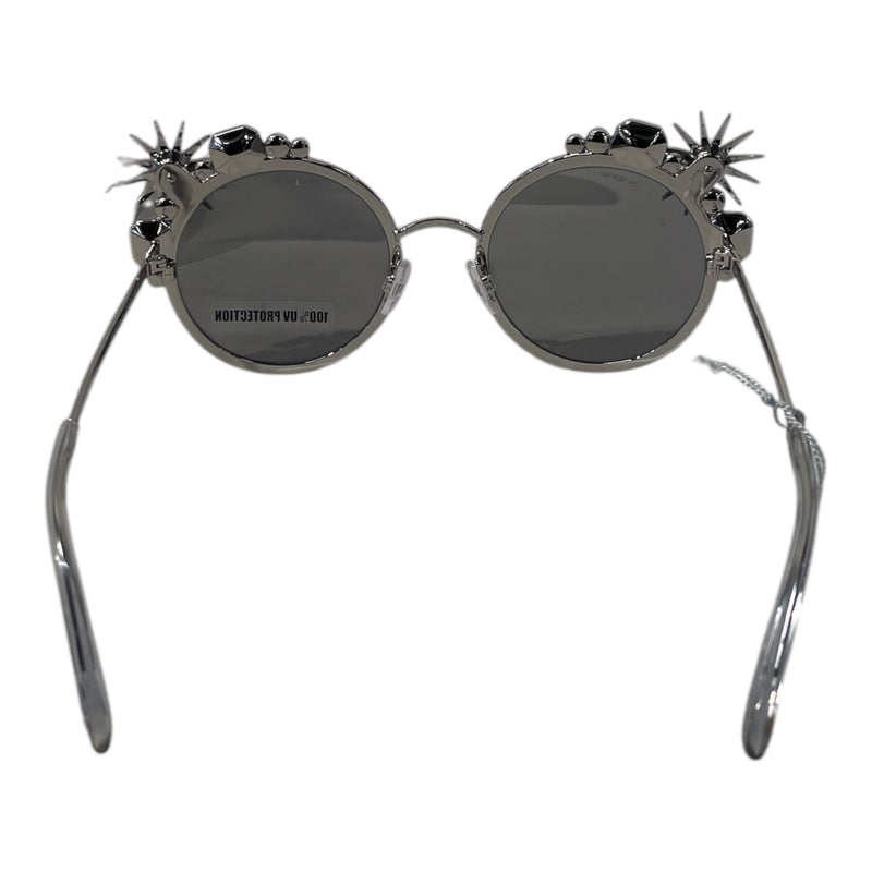 Swarovski/Glasses/Metal/SLV/Round/