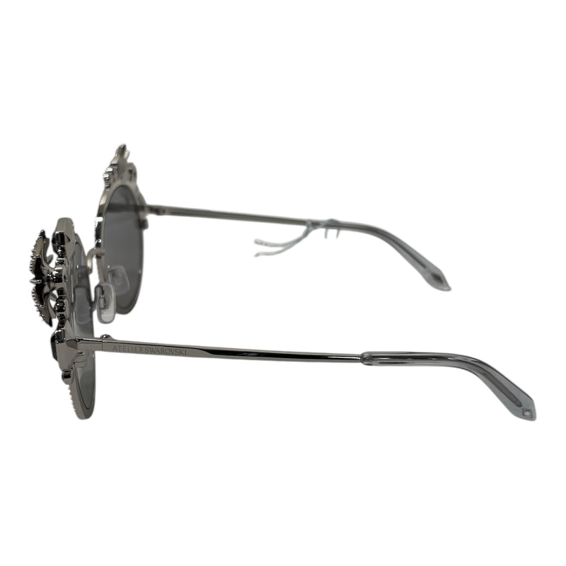 Swarovski/Glasses/Metal/SLV/Round/