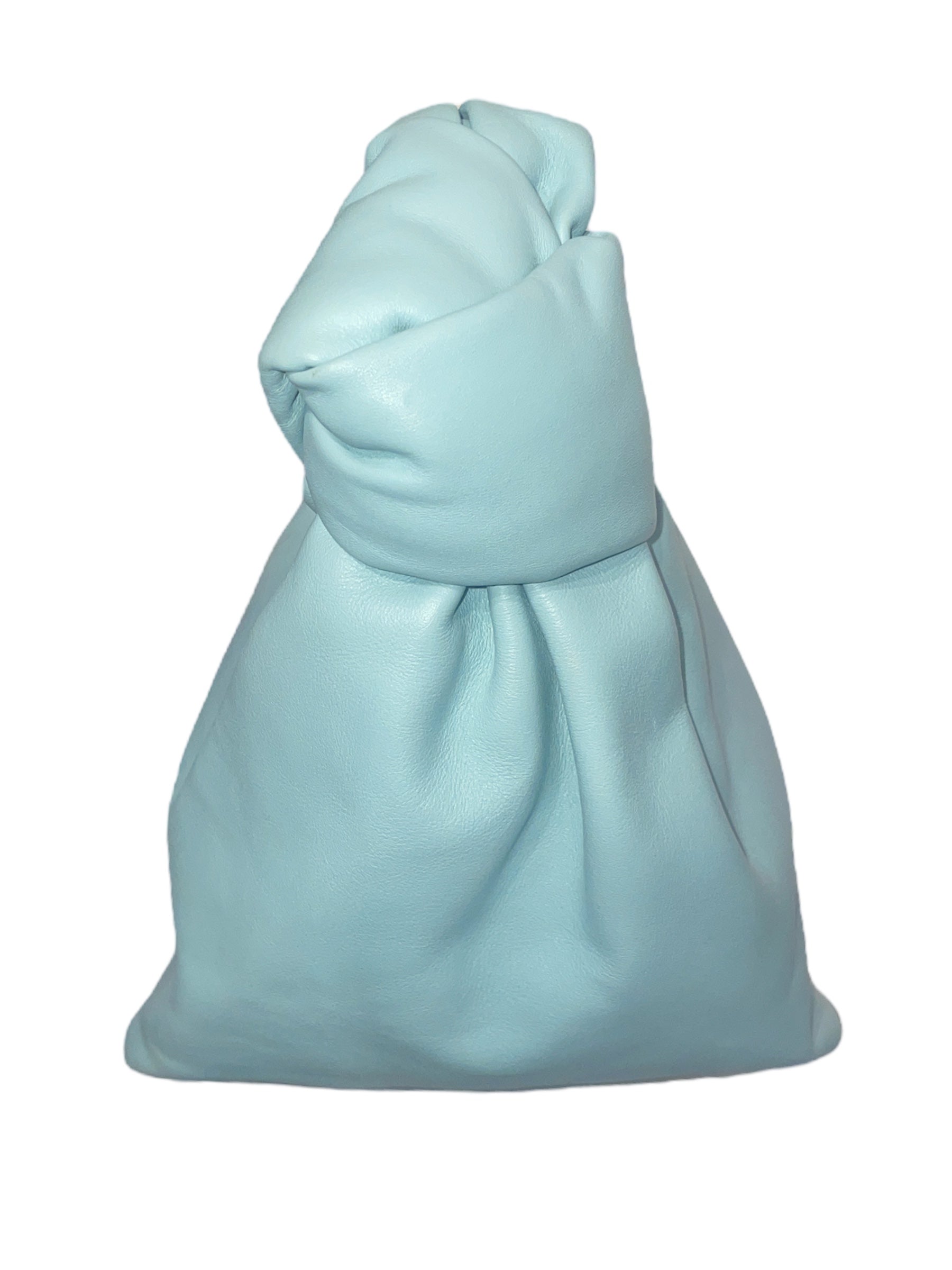 BOTTEGA VENETA/Bag/Leather/BLU/POWDER BLUE DOUBLE KNOT view 2