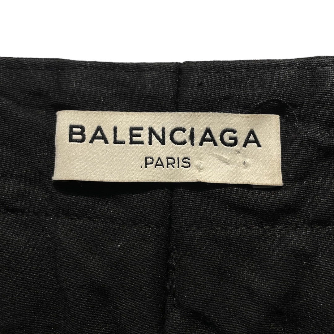 BALENCIAGA/Straight Pants/38/Polyester/BLK/up57 2013 00702 view 3