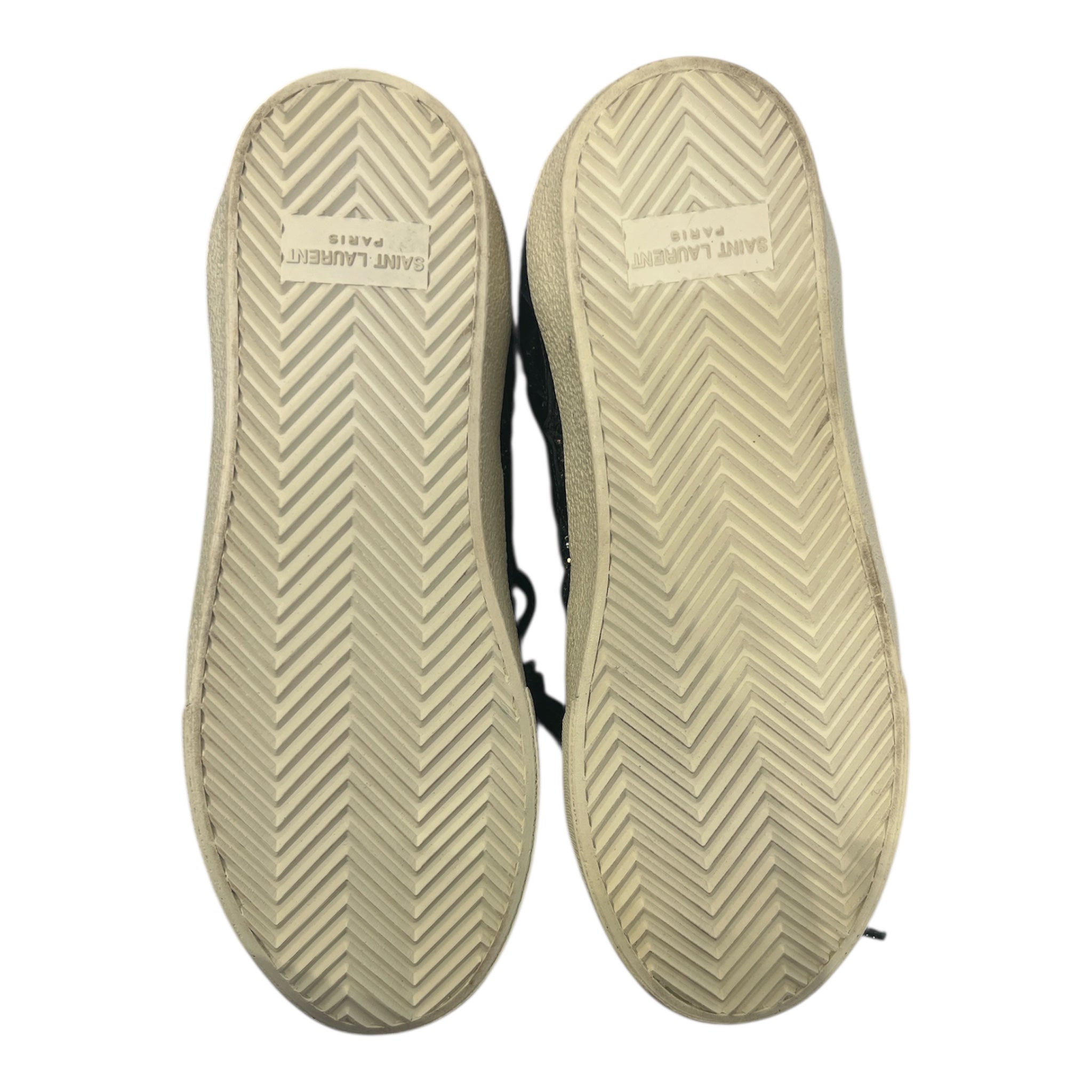 YVES SAINT LAURENT/Low-Sneakers/EU 36/Leather/BLK/COURT CLASSIC STAR SNEAKERS view 4