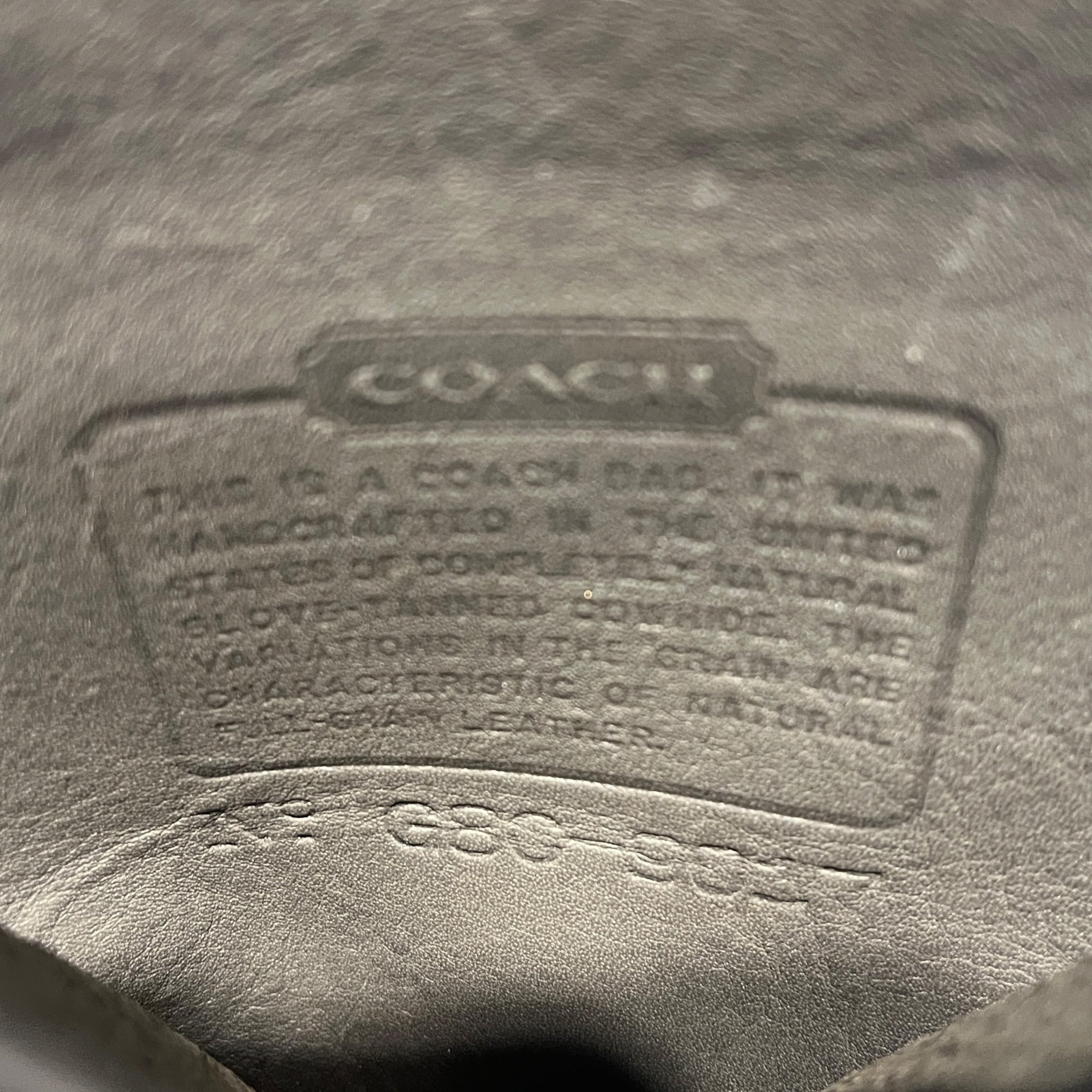 COACH/Cross Body Bag/Leather/GRY/9027 greige crssbdy view 3