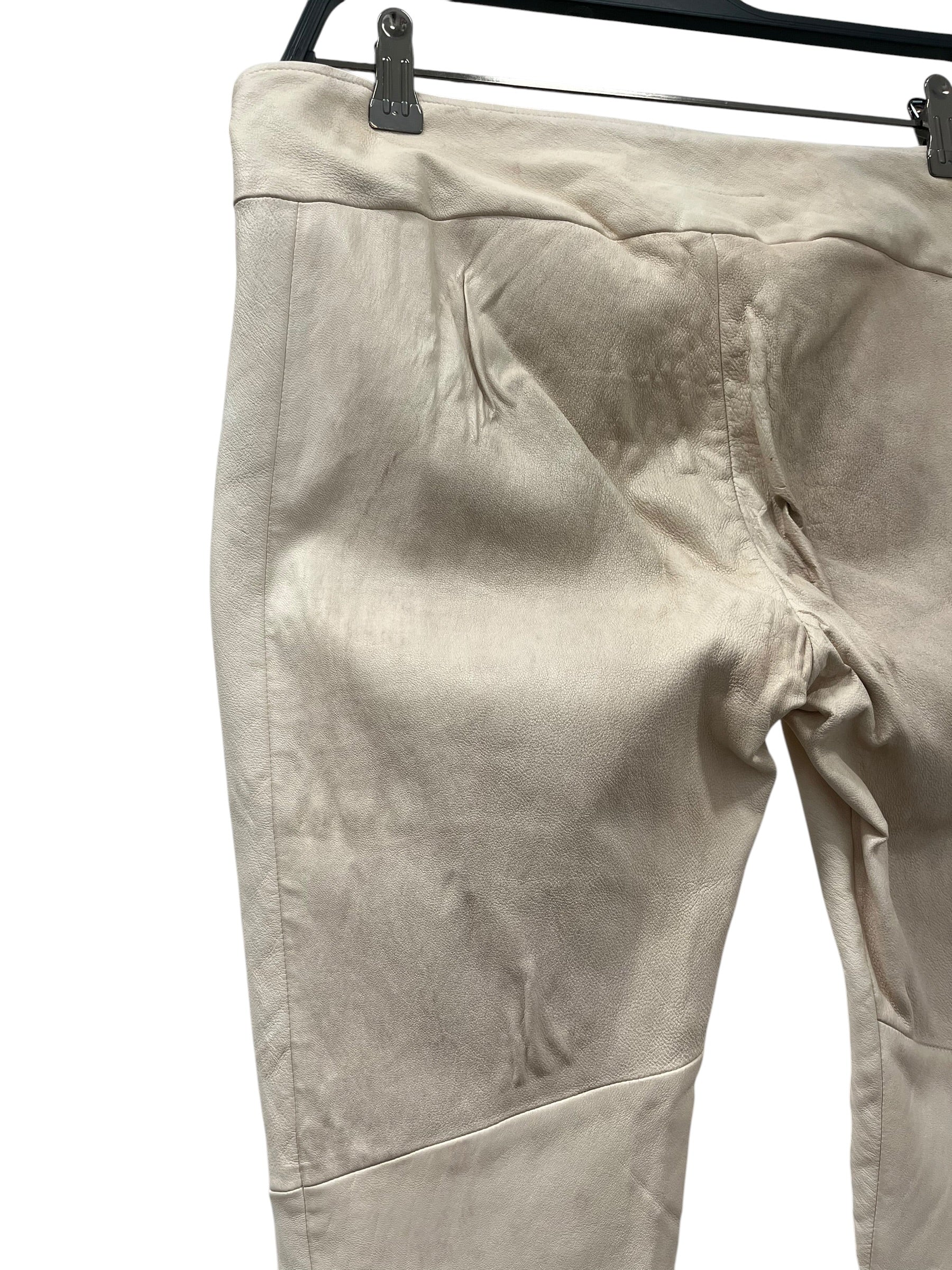 MM6/Skinny Pants/40/Leather/CRM/LEATHER LEGGINGS view 6