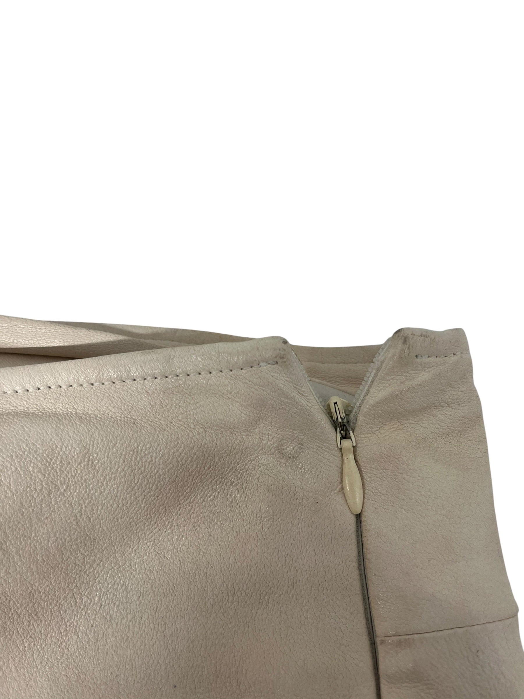MM6/Skinny Pants/40/Leather/CRM/LEATHER LEGGINGS view 5