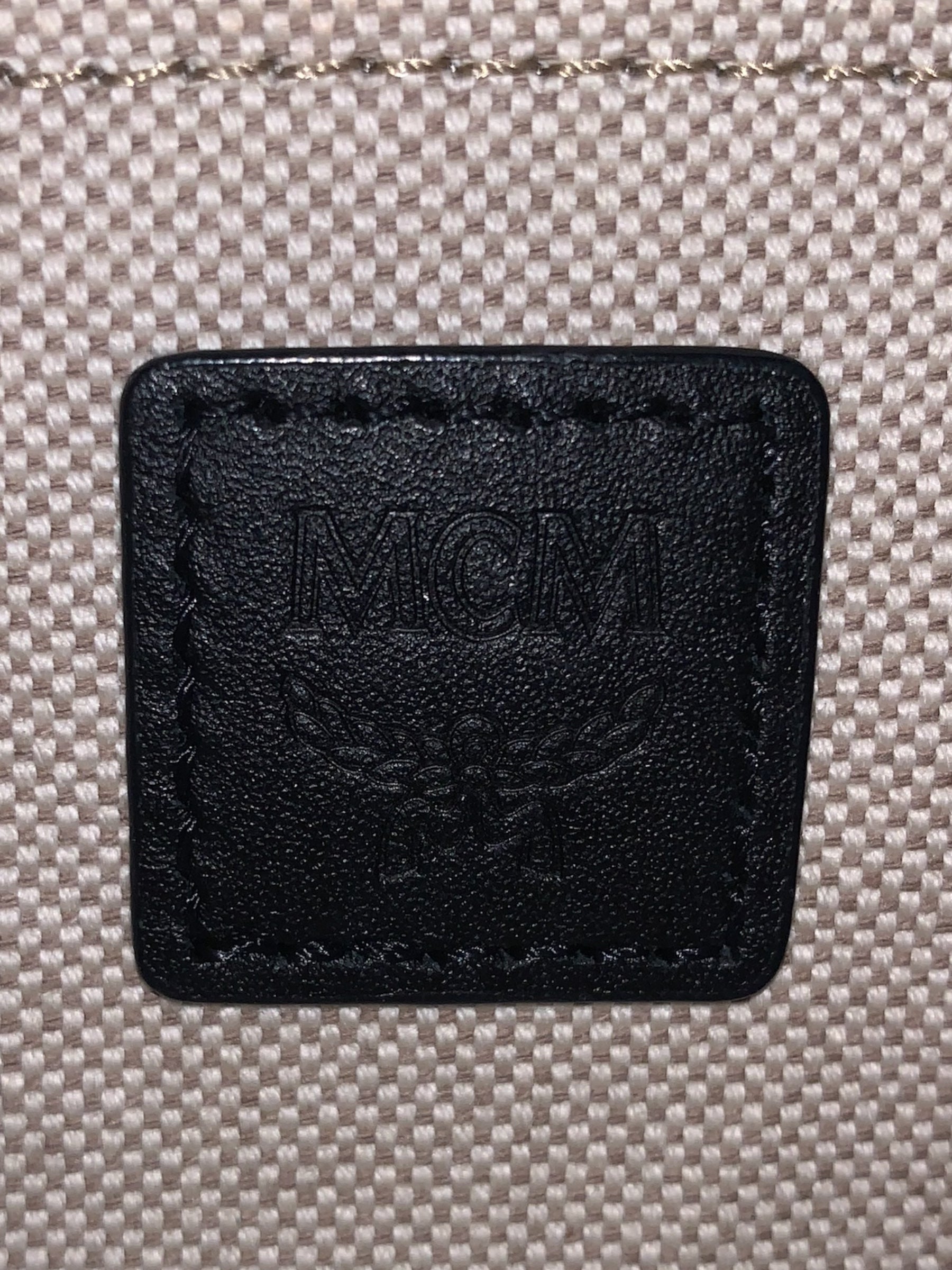 MCM/Hand Bag/Monogram/Cotton/BLK/mini bag MR7HVKT view 5