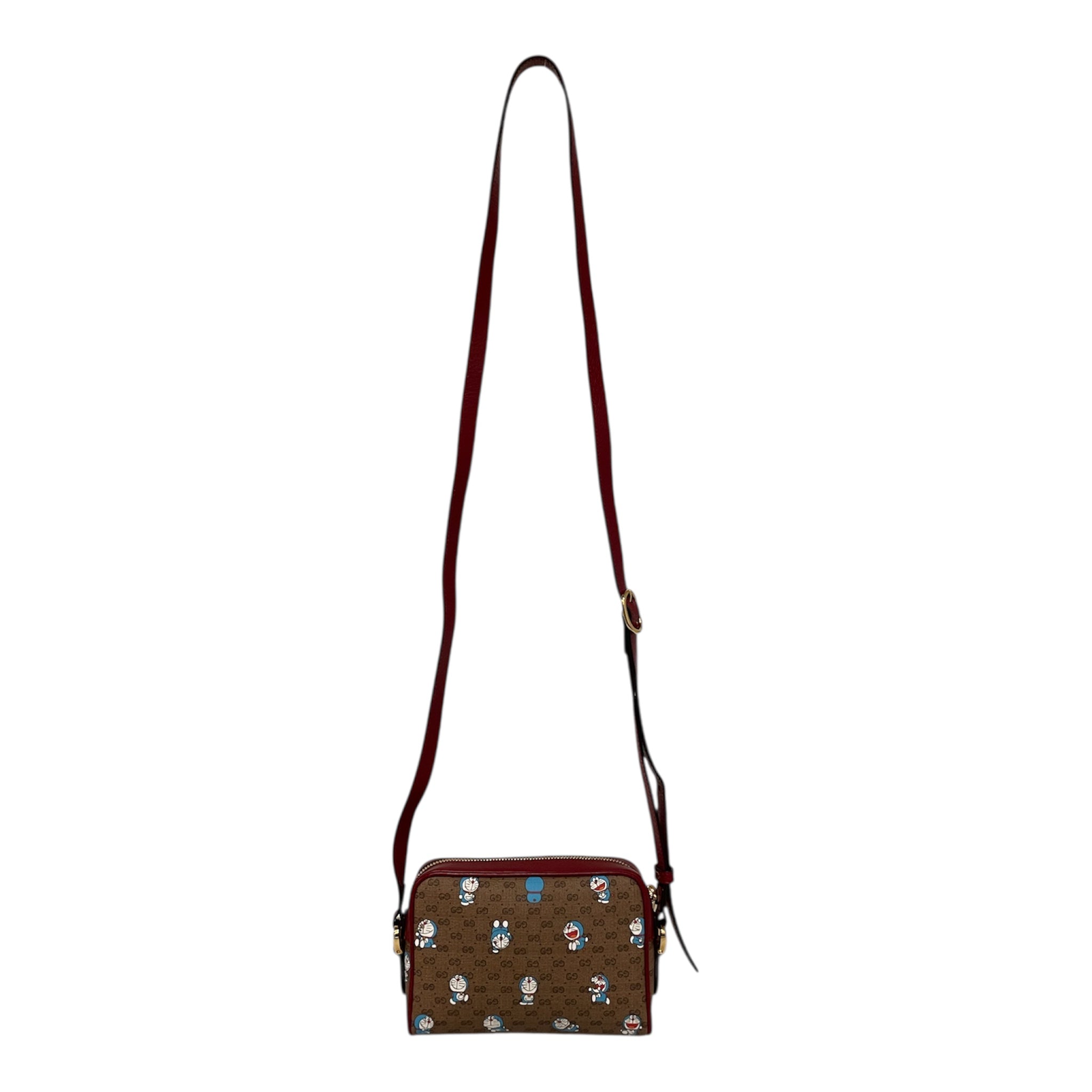 GUCCI/Cross Body Bag/Monogram/Leather/RED/647784 562600 X FUJIKO-PRO view 2
