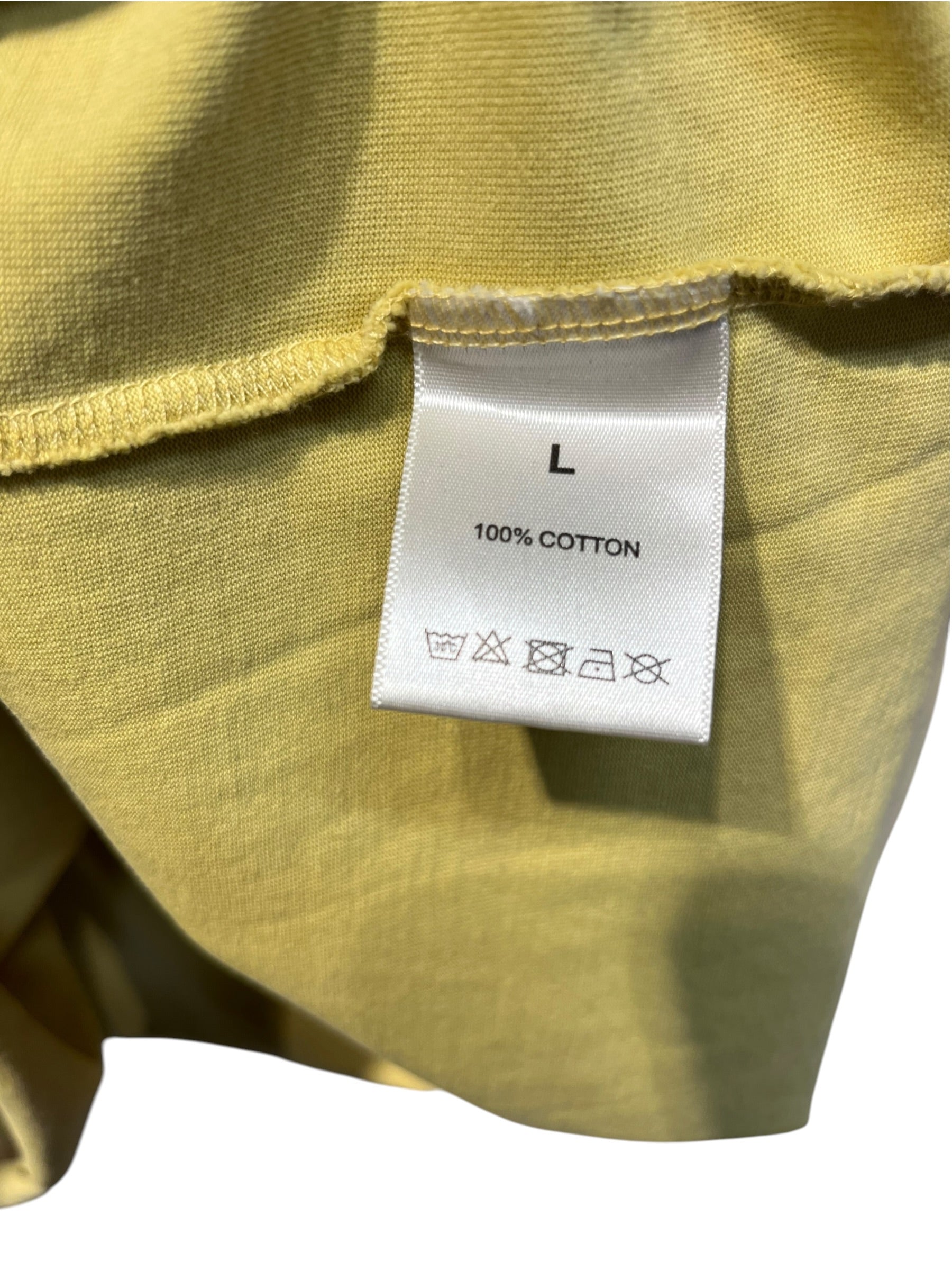 Vale Forever/LS T-Shirt/L/Cotton/YEL/All Over Print/Chop N Scew view 6