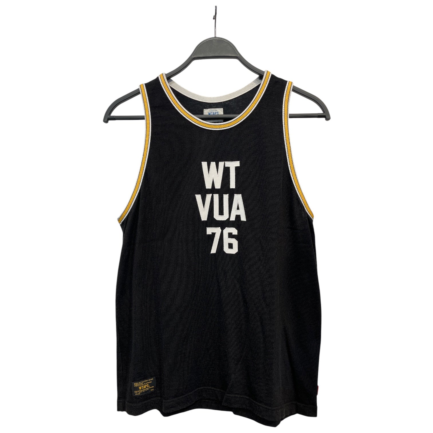 WTAPS/Tank Top/M/Cotton/BLK/WT VUA 76 TANK TOP view 1