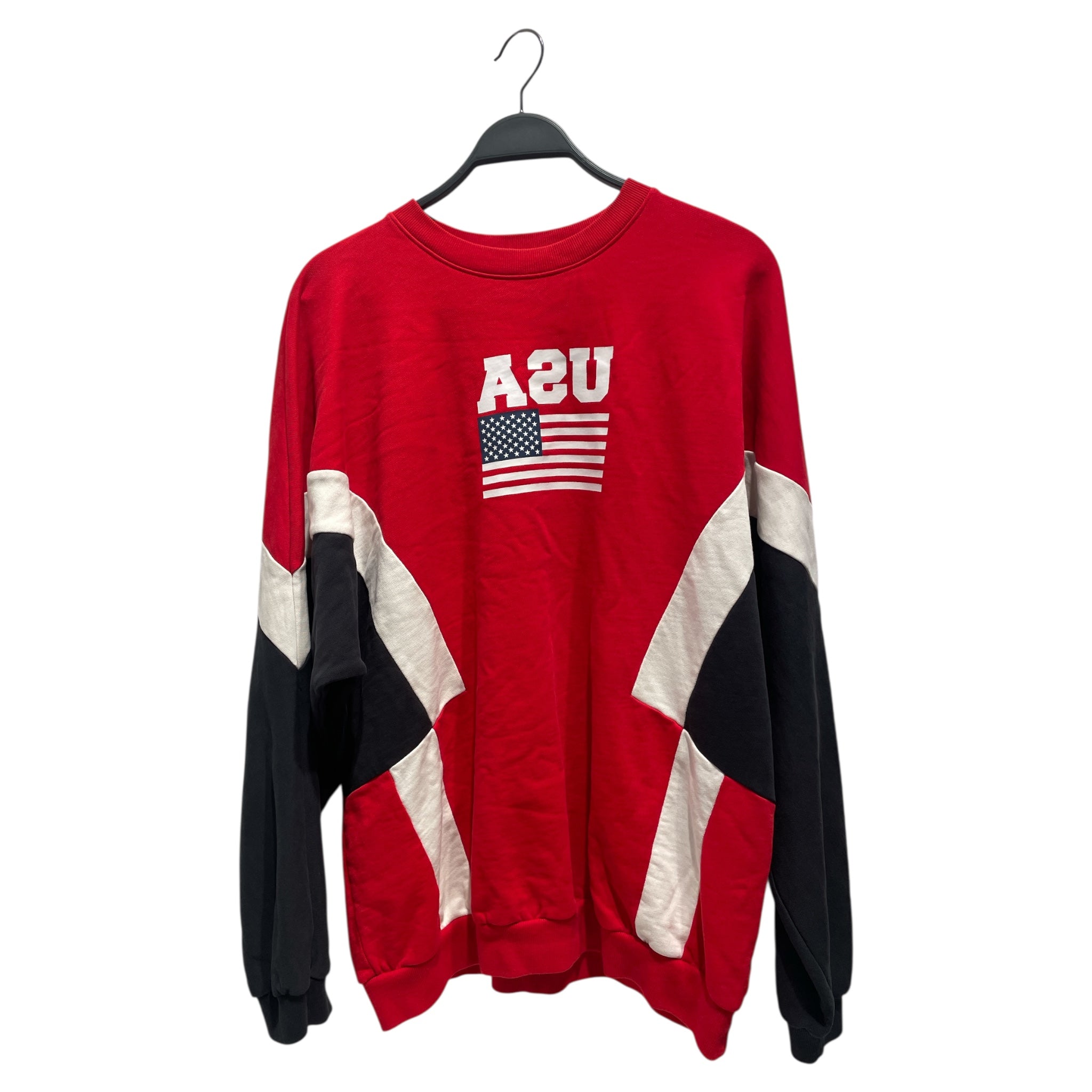 WILLY CHAVARRIA/Sweater/M/Graphic/Cotton/RED/Usa LOGO view 1