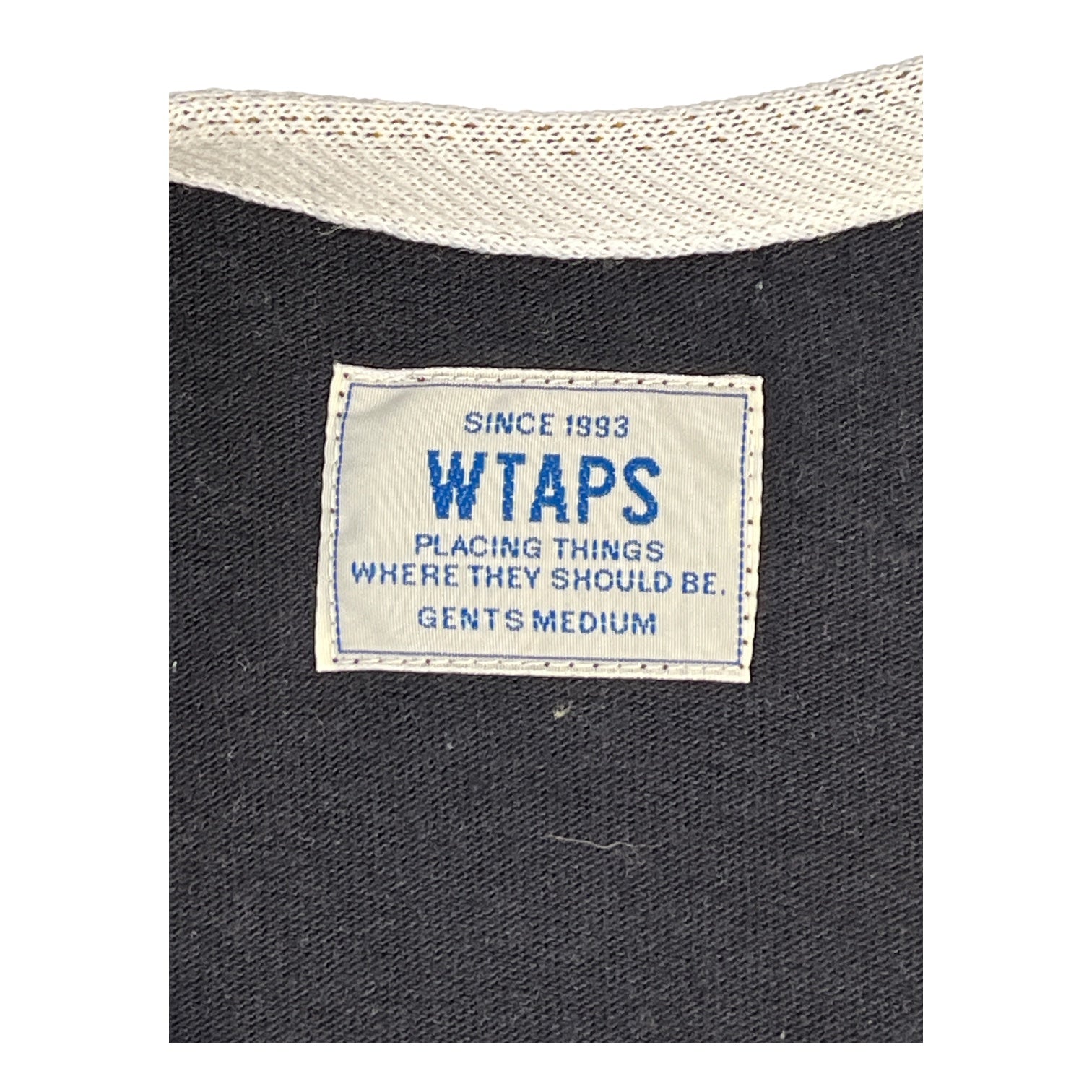 WTAPS/Tank Top/M/Cotton/BLK/WT VUA 76 TANK TOP view 3