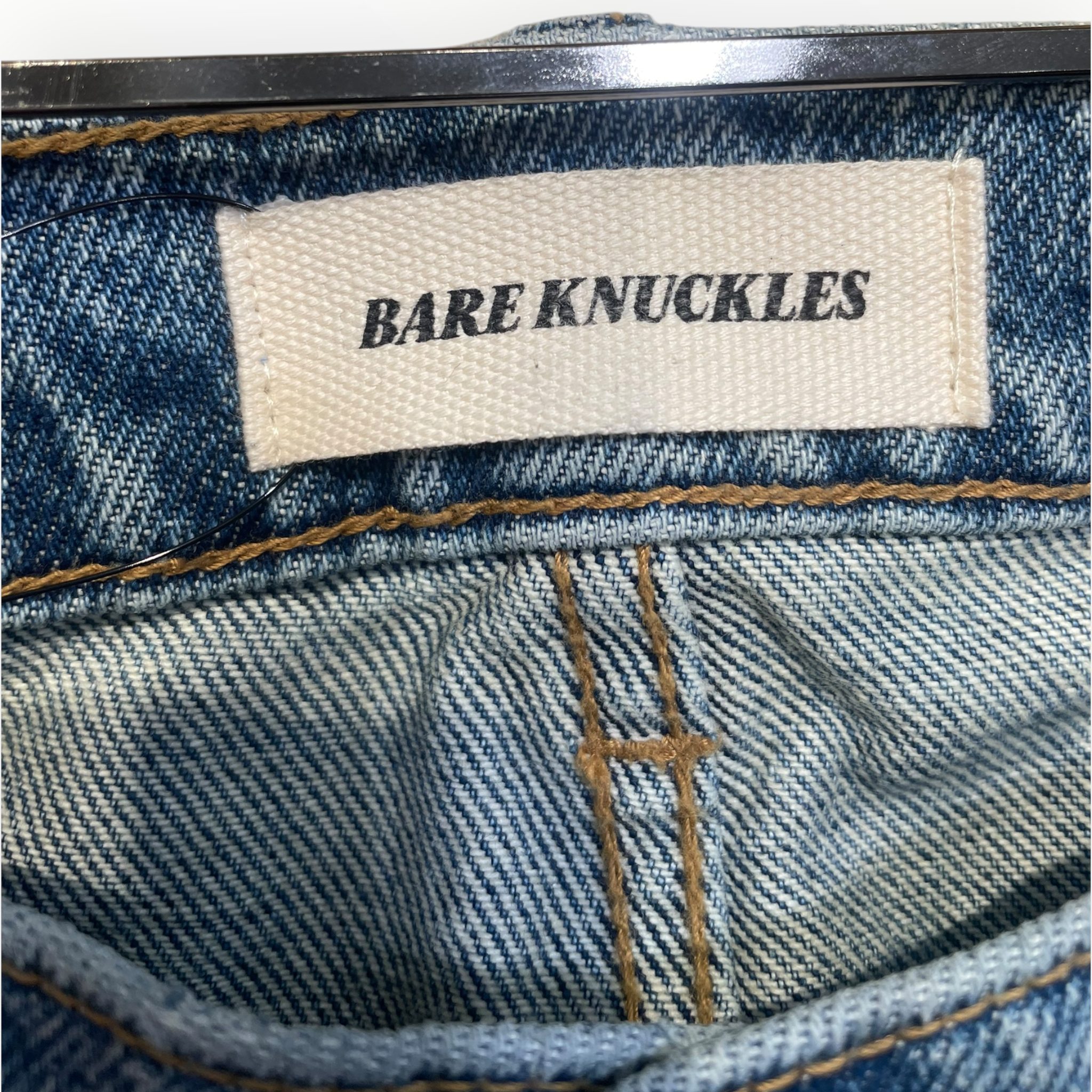 BARE KNUCKLES/Straight Pants/34/Denim/BLU/ view 3