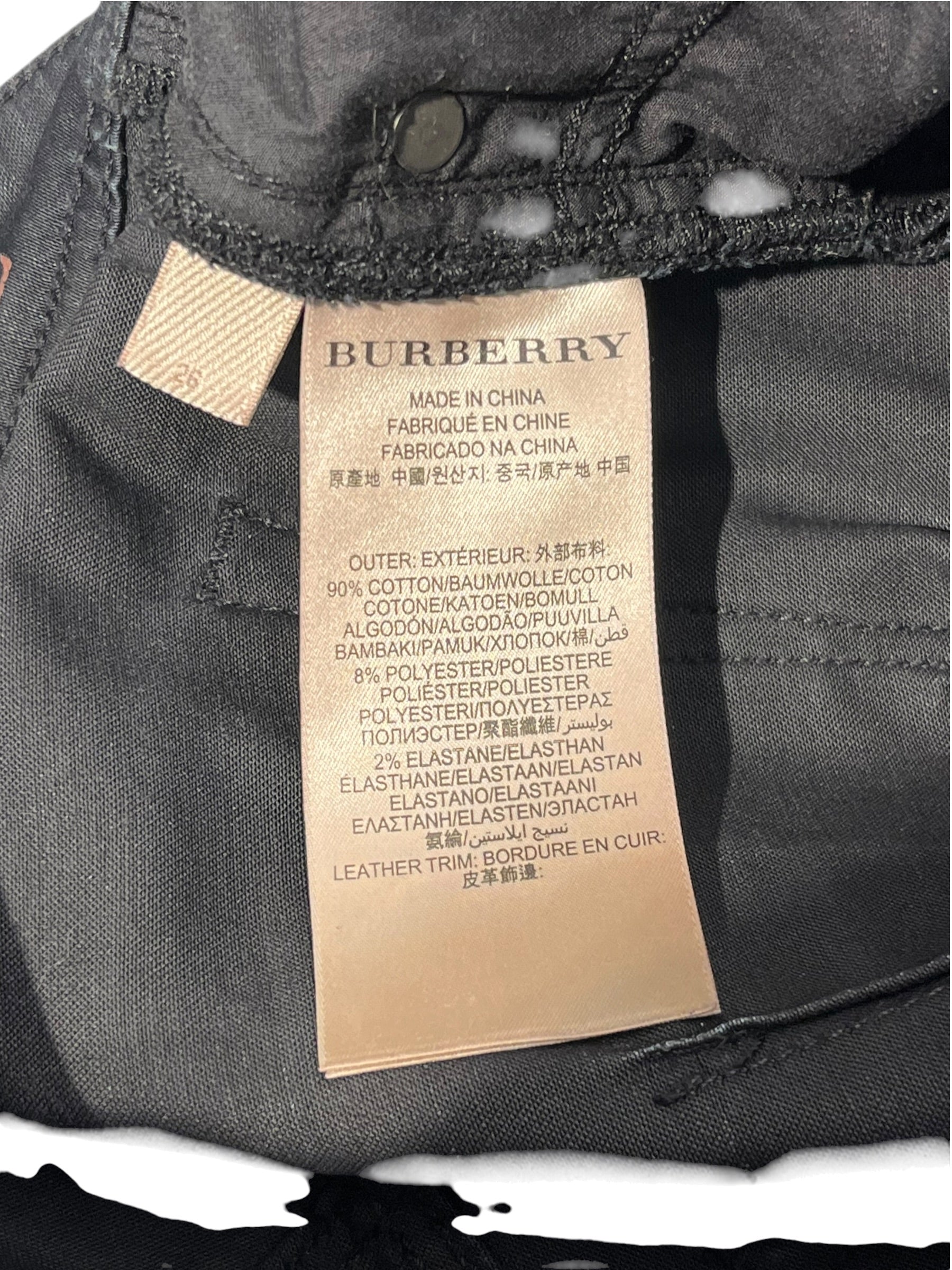 BURBERRY BRIT/Skinny Pants/26/Cotton/RED/WESTBOURNE SKINNY ANKLE view 5