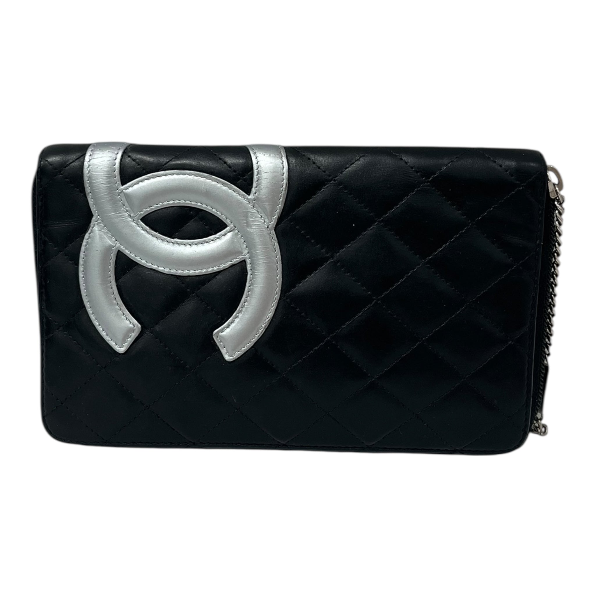 CHANEL/Wallet/Leather/BLK/CAMBON LIGNE QUILTED 15084275 view 2