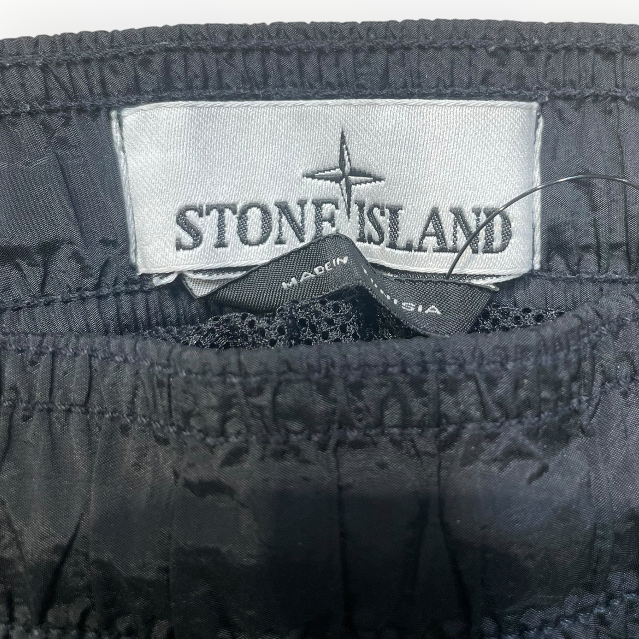STONE ISLAND/Shorts/XL/Polyester/BLK/SWIM  TRUNKS view 3