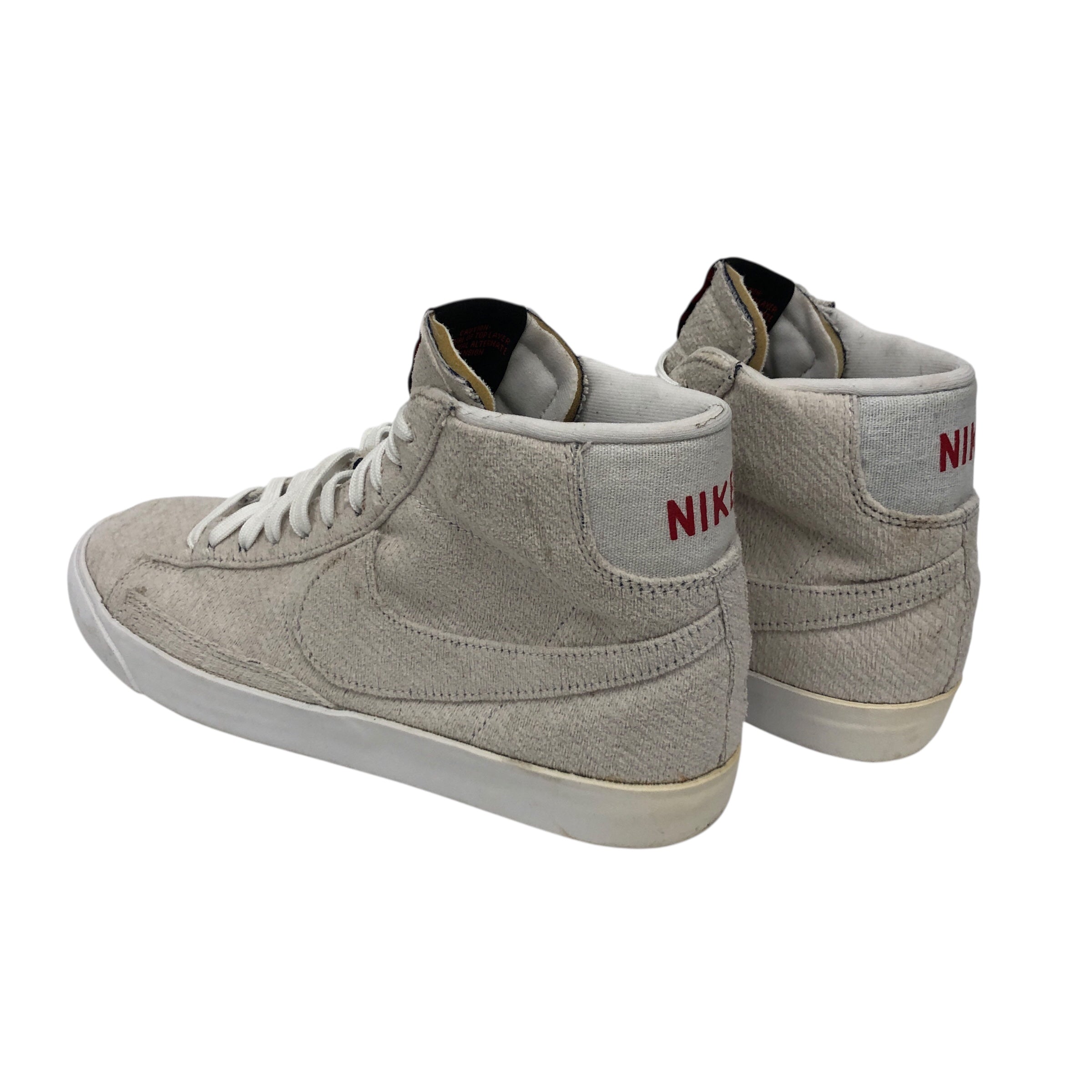NIKE/Hi-Sneakers/US 9/Cotton/GRY/STRANGER THINGS BLAZER view 2