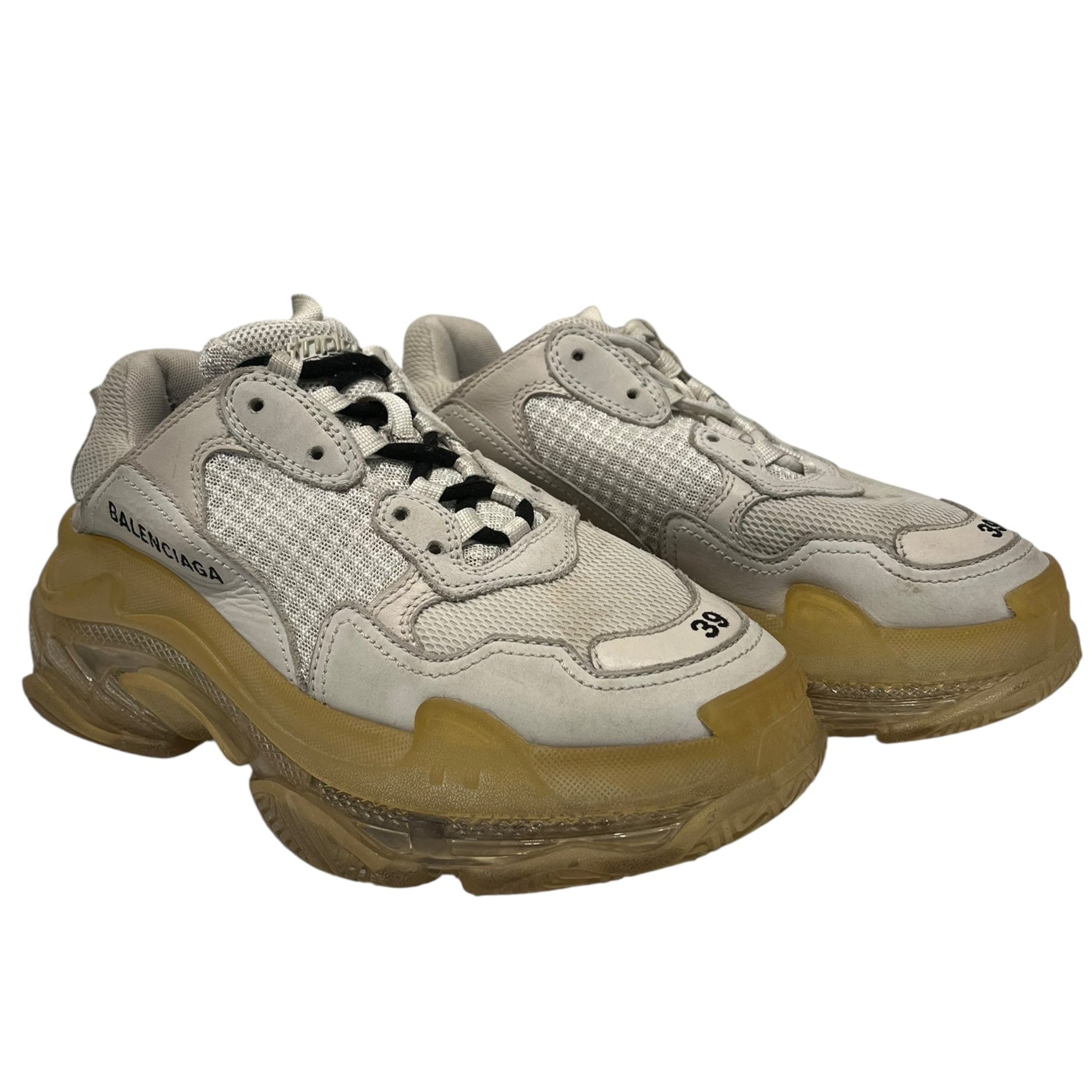BALENCIAGA/Low-Sneakers/EU 38/WHT/ view 1