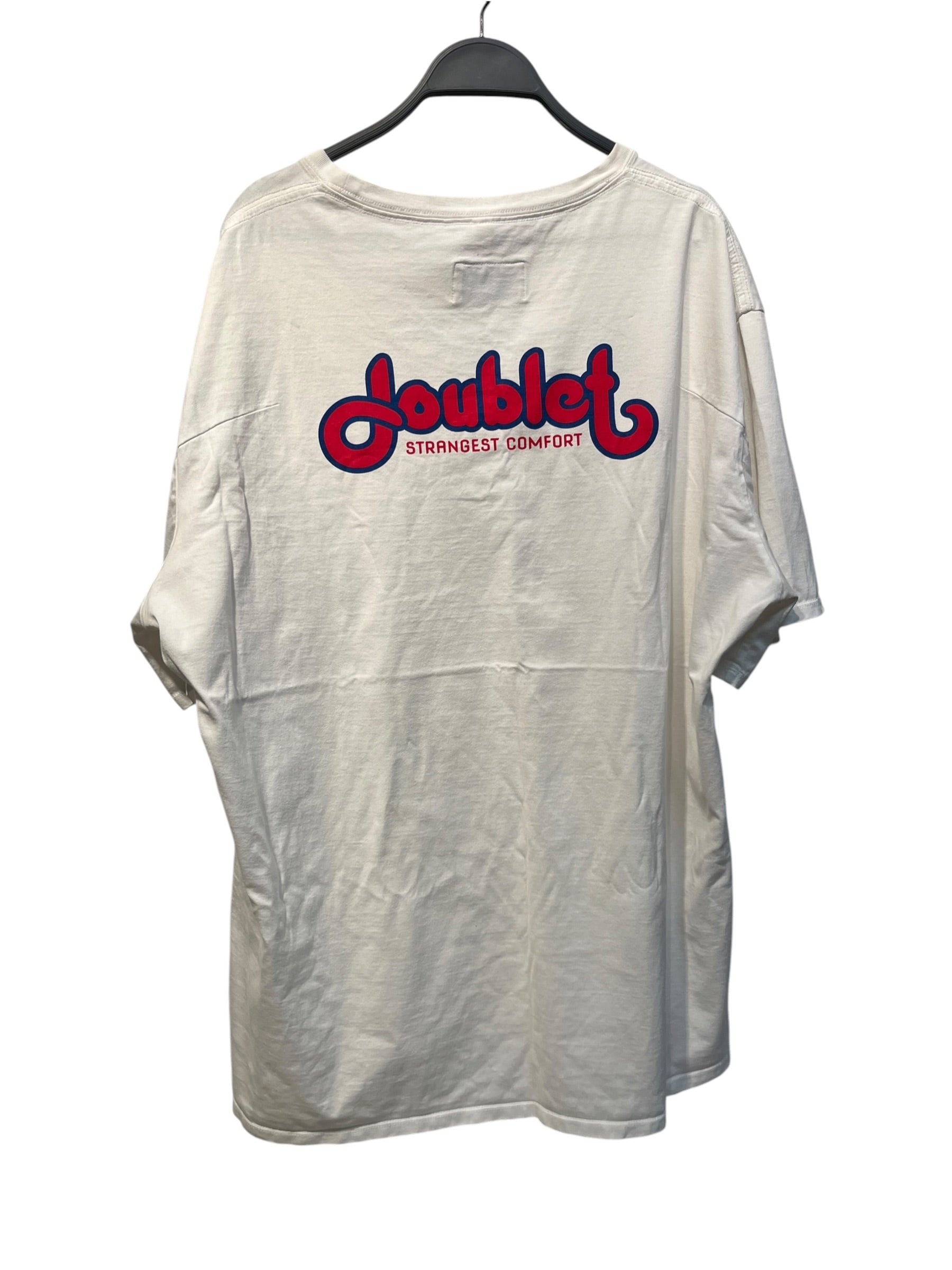 doublet/T-Shirt/XL/Cotton/WHT/Graphic/ view 2