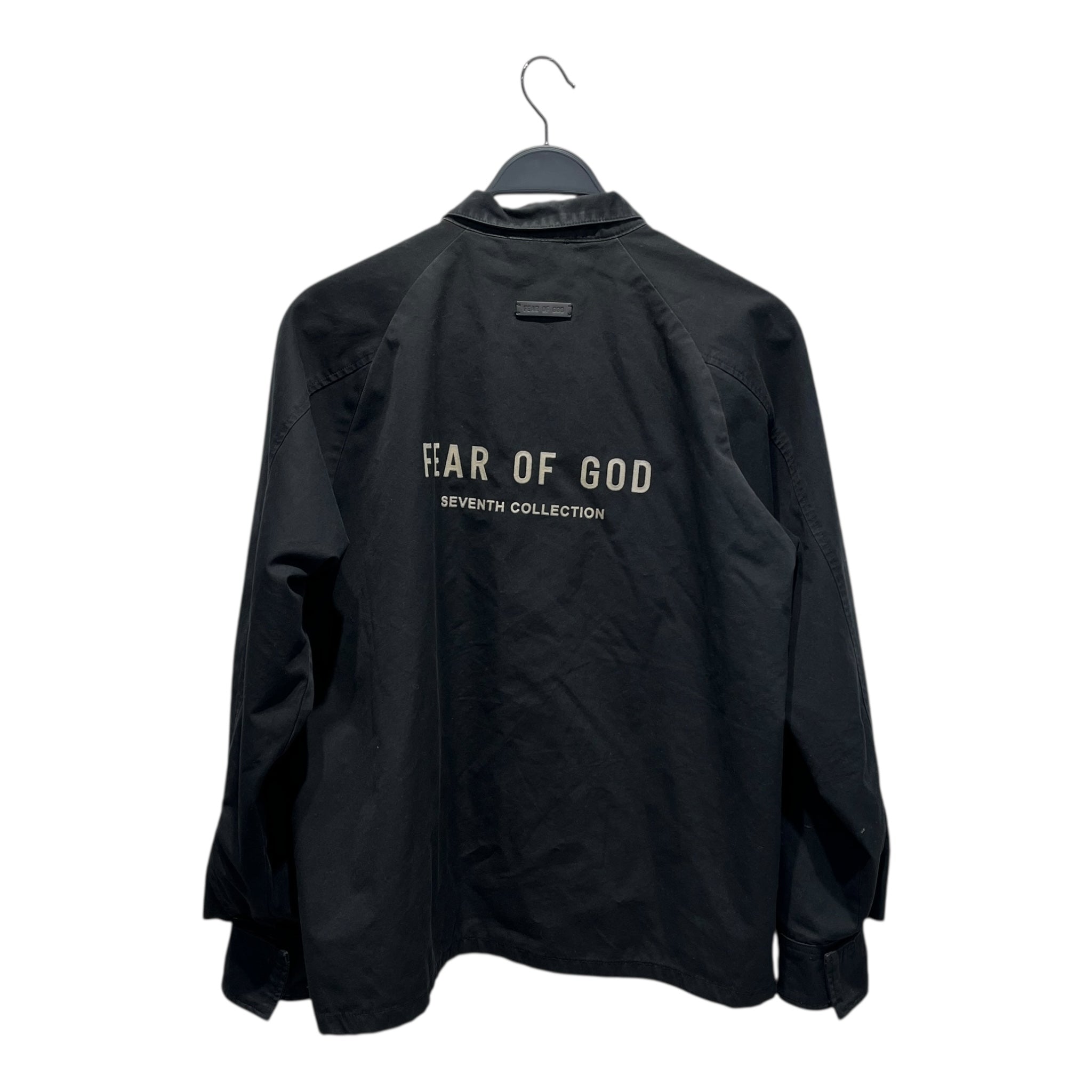 FEAR OF GOD/Souvenir Jkt/S/Cotton/BLK/SEVENTH COLLECTION view 2