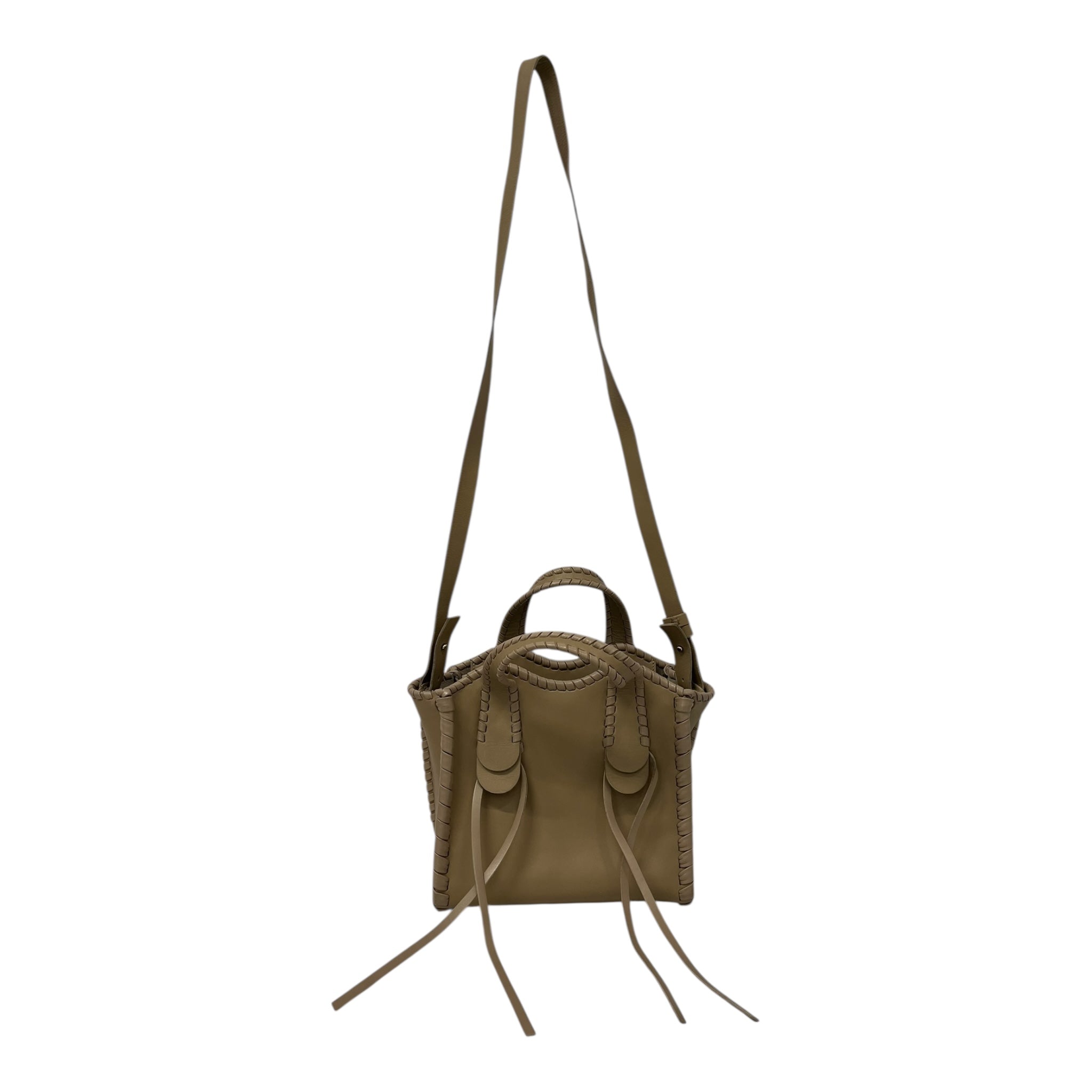 Chloe/Cross Body Bag/Leather/CRM/WOVEN MONY BAG view 2
