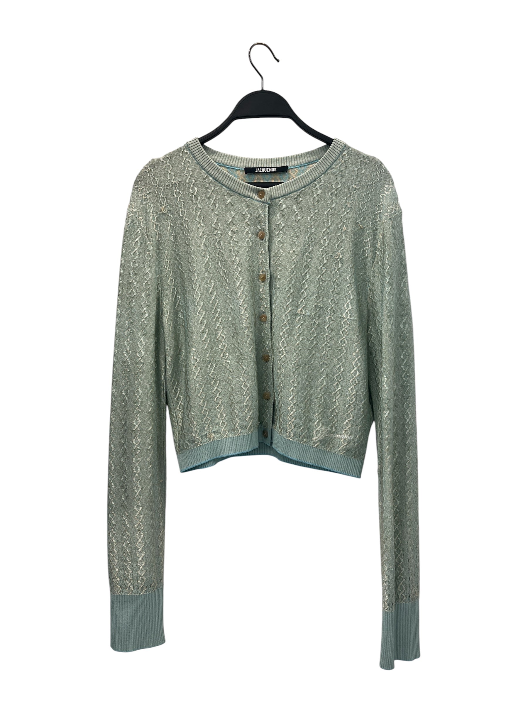 JACQUEMUS/Blouse/40/Polyester/BLU/ view 1