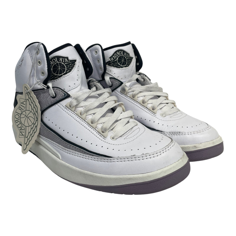NIKE/IR JORDAN 2 RETRO/Hi-Sneakers/US 10/Leather/SLV/DR8884-102