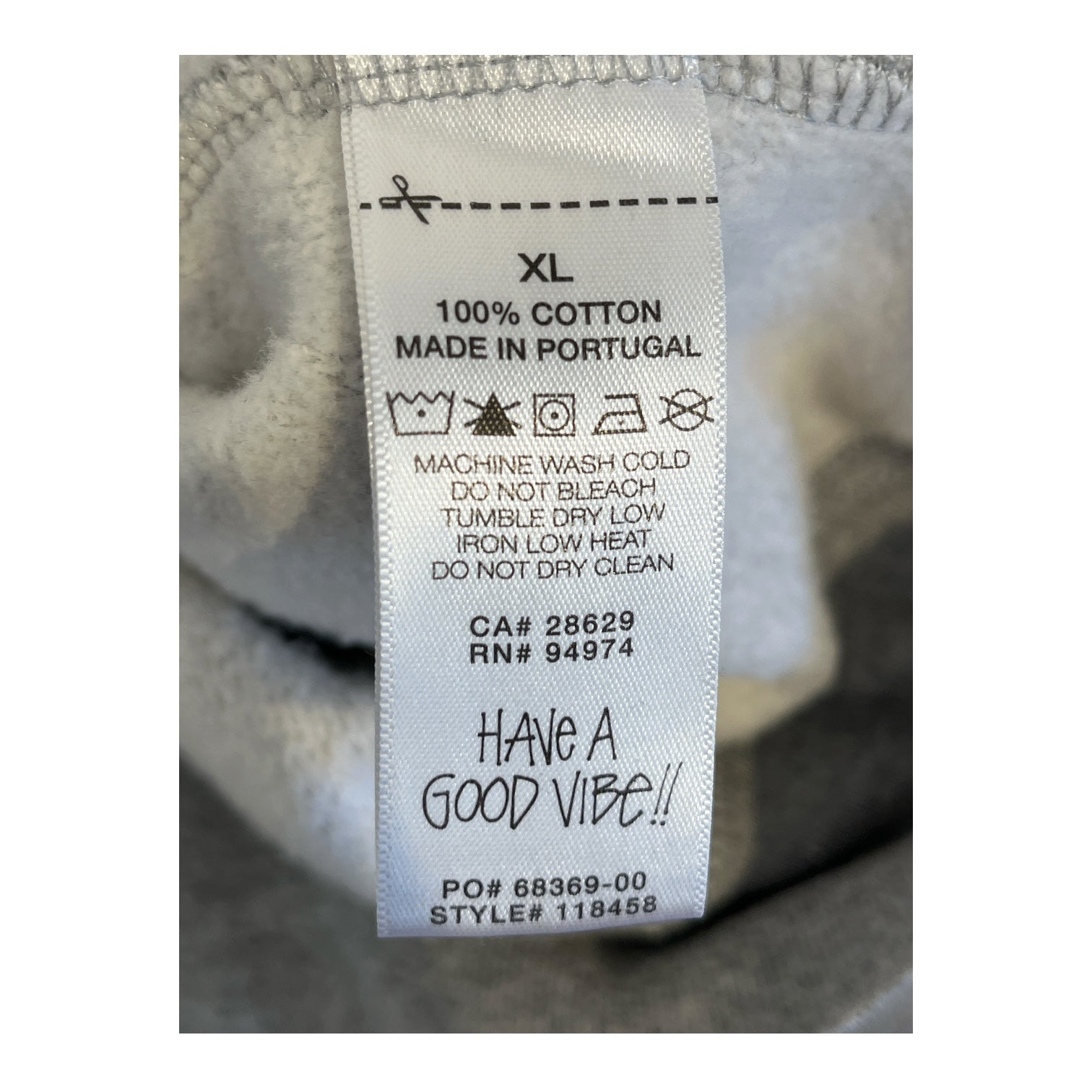 STUSSY/Sweatshirt/XL/Cotton/GRY/PLAIN GREY STUSSY WORKGEAR view 4