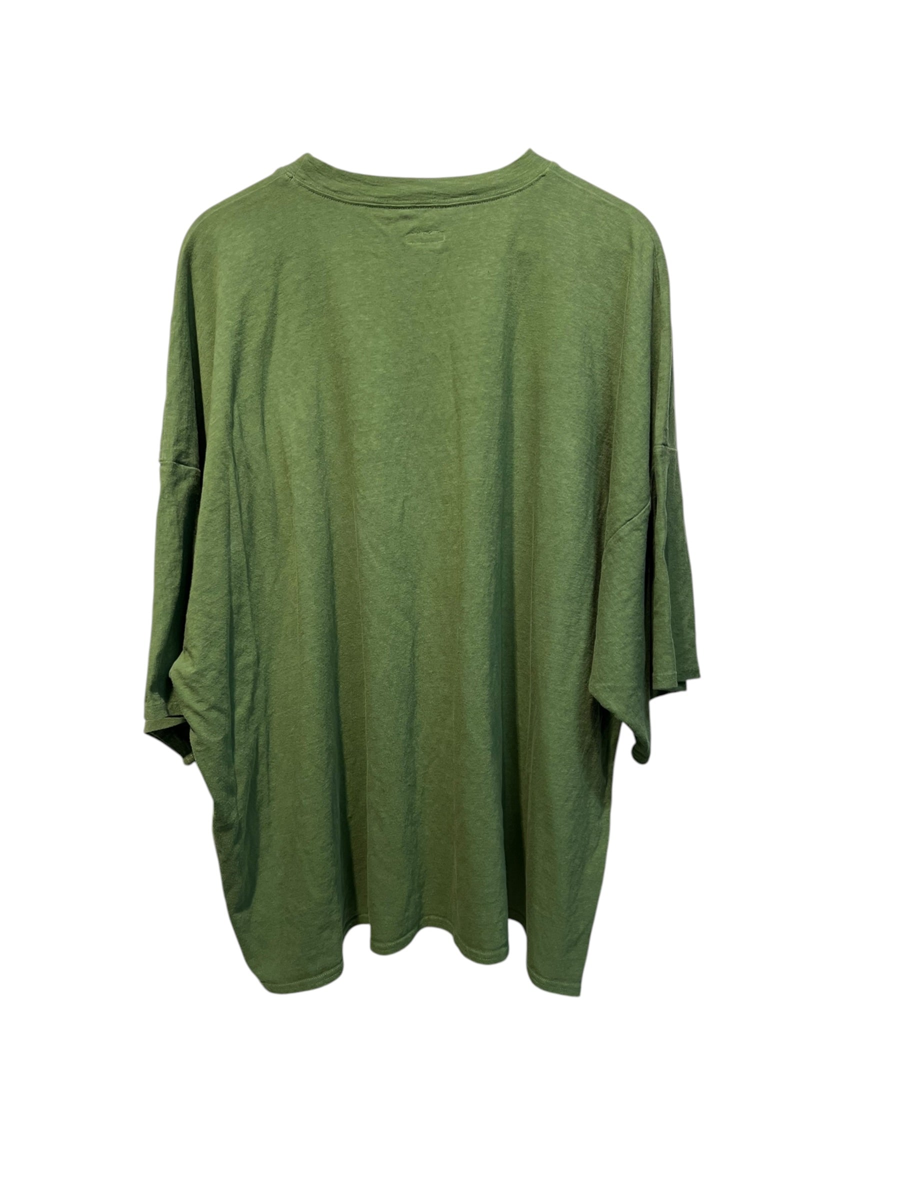 KAPITAL/T-Shirt/3/Cotton/GRN/DENIM REPAIR view 3