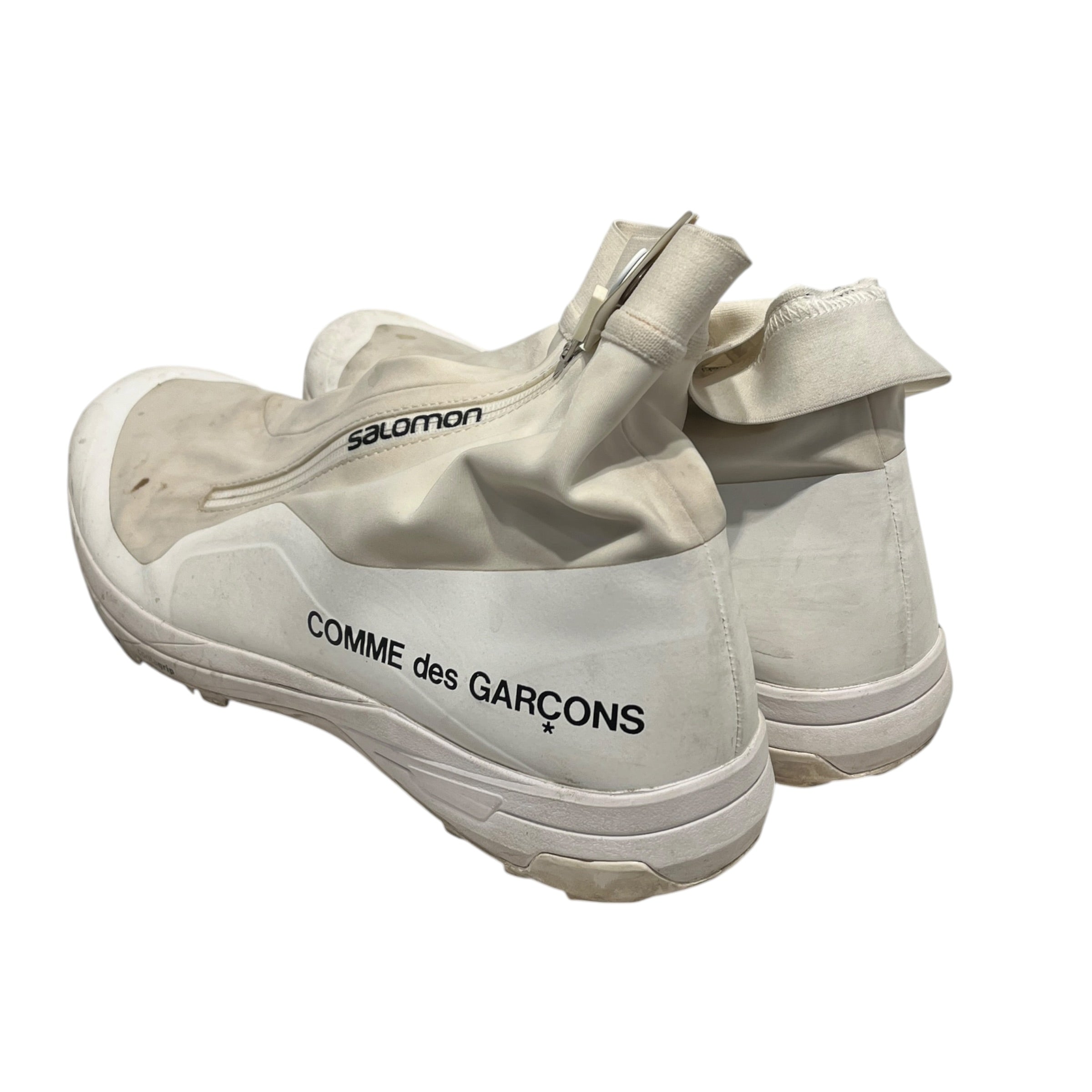COMME des GARCONS/salomon/Hi-Sneakers/US 12.5/Nylon/WHT/xa-alpine 2 view 2