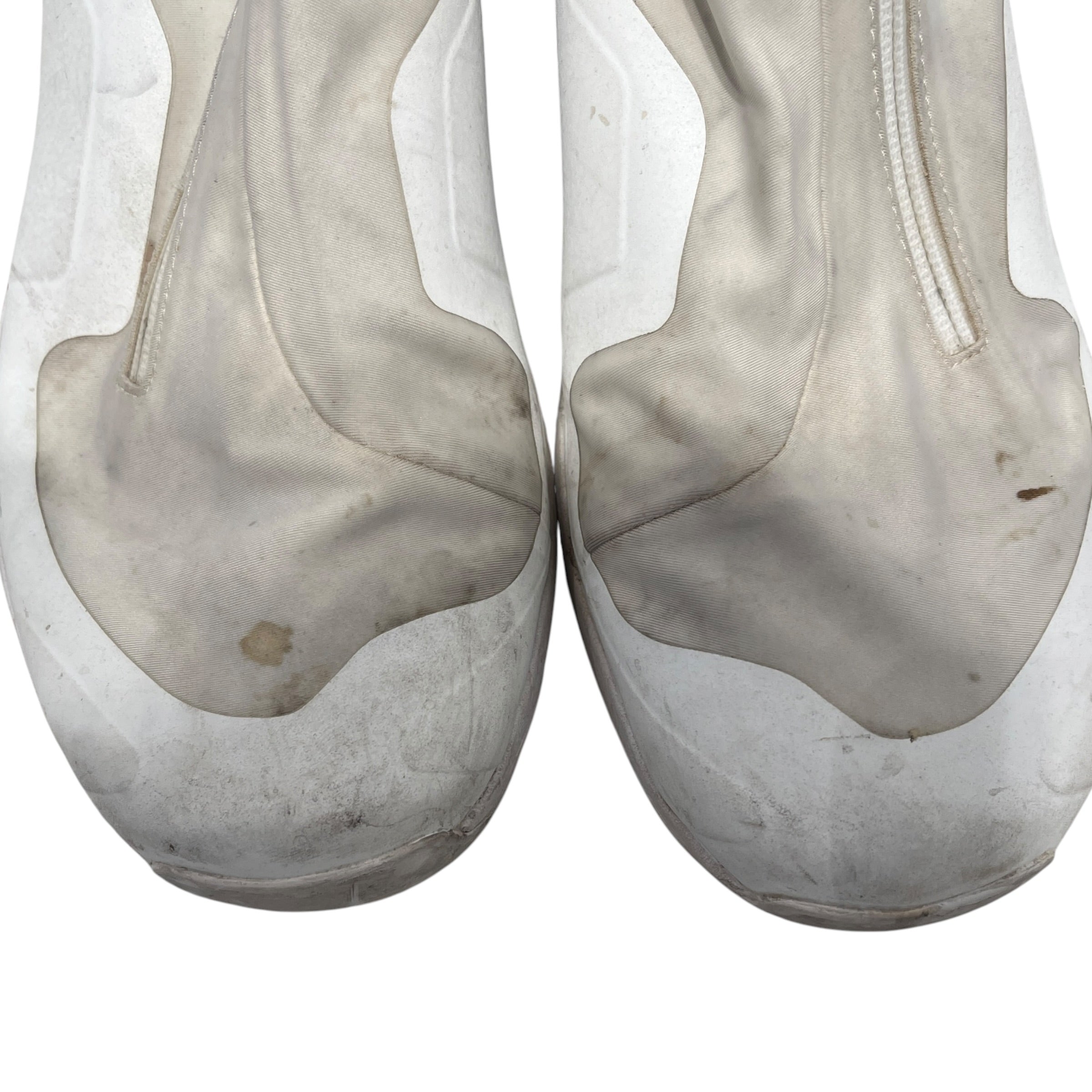 COMME des GARCONS/salomon/Hi-Sneakers/US 12.5/Nylon/WHT/xa-alpine 2 view 4