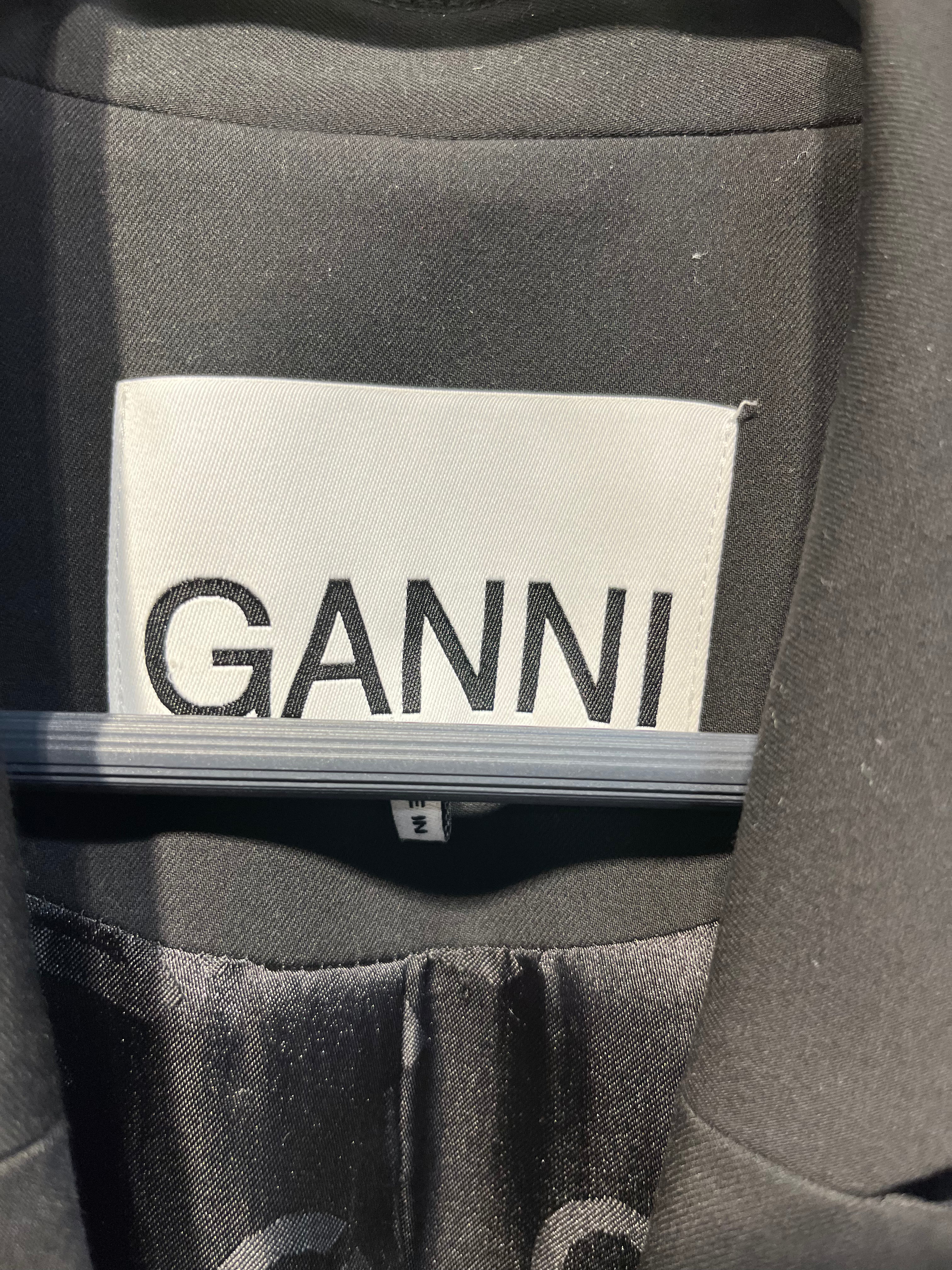 GANNI/Tailored Jkt/32/GRY/ view 3