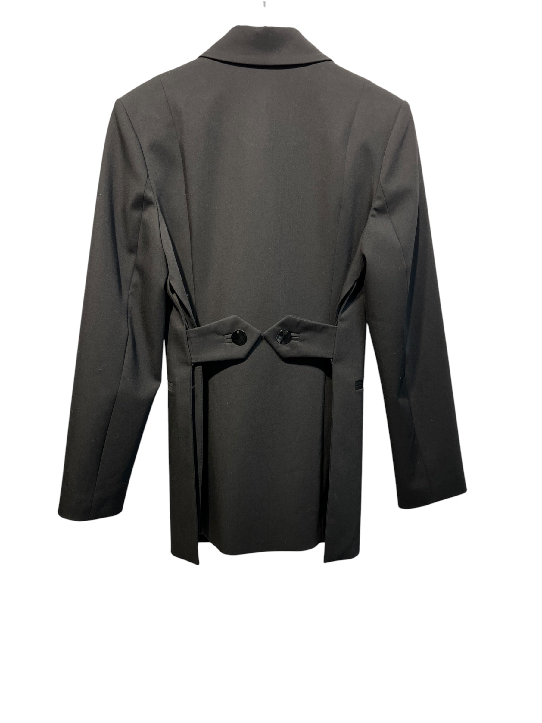 GANNI/Tailored Jkt/32/GRY/ view 2