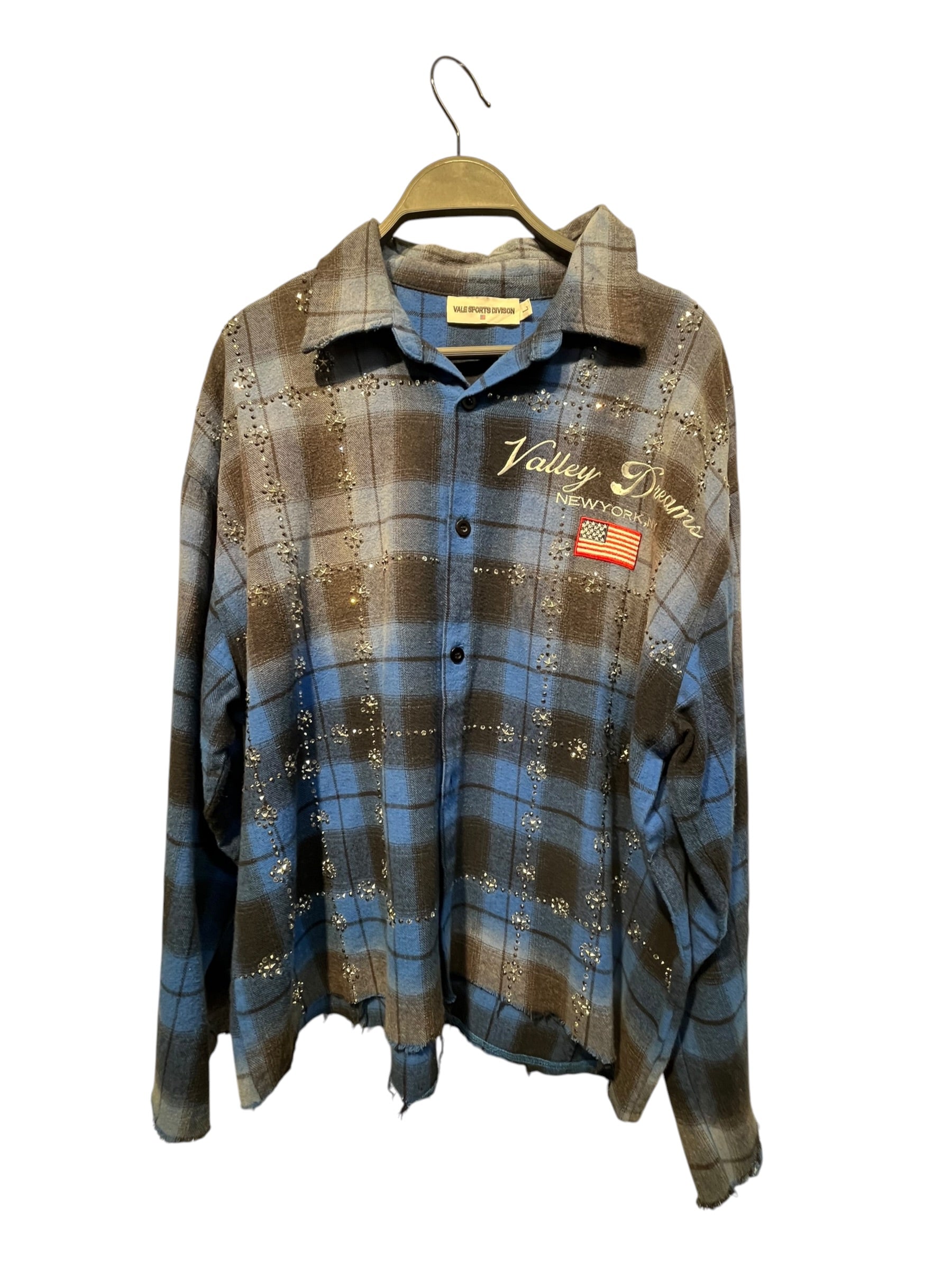 Vale/Flannel Shirt/L/Cotton/BLU/vale forever valley dreams view 1