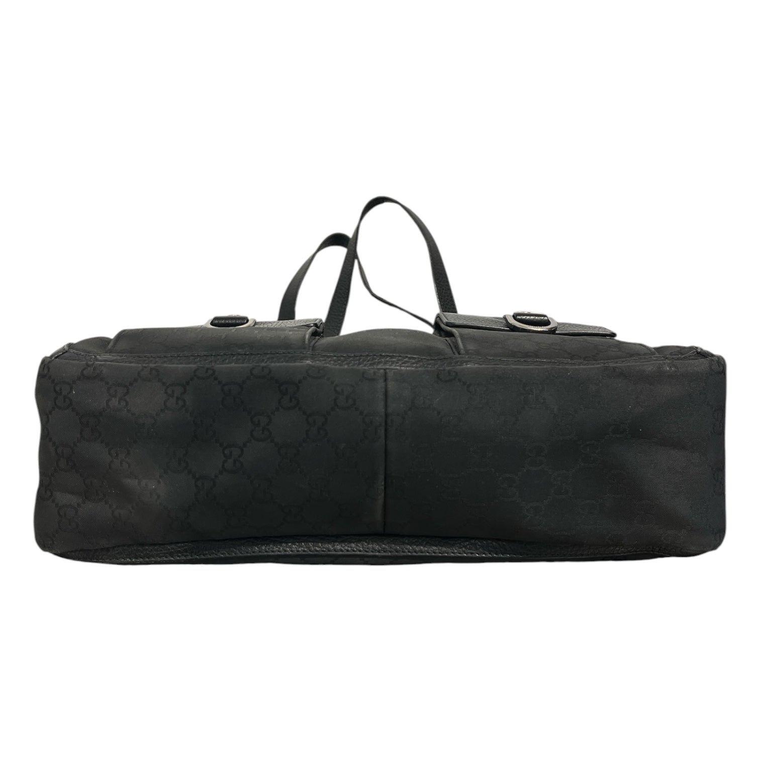 GUCCI/Tote Bag/Monogram/BLK/Abbey toe bag | utility pocket view 3
