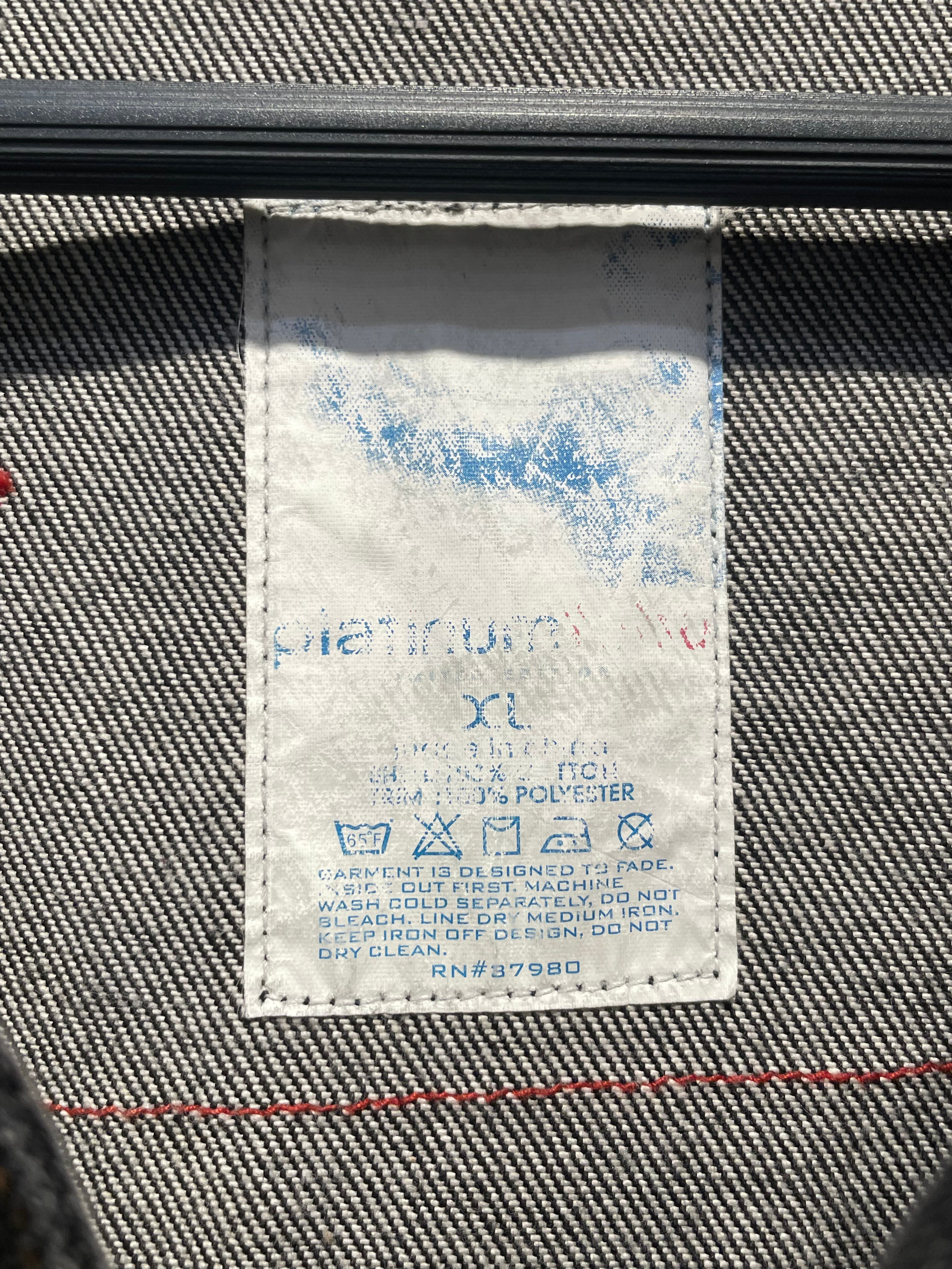 FUBU/Denim Jkt/XL/Denim/NVY/PLATINUM MUHAMMAD ALI view 3
