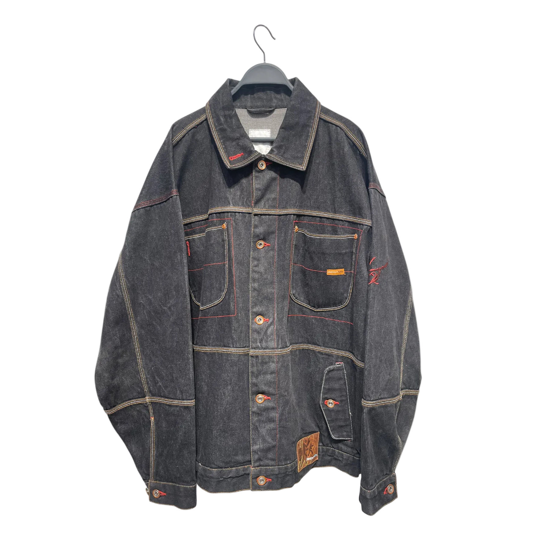 FUBU/Denim Jkt/XL/Denim/NVY/PLATINUM MUHAMMAD ALI view 1