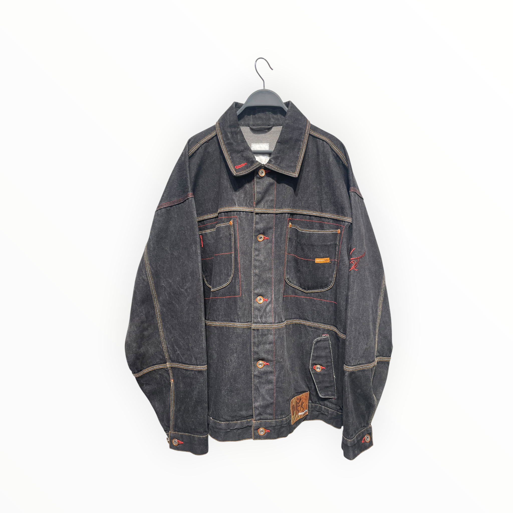 FUBU/Denim Jkt/XL/Denim/NVY/PLATINUM MUHAMMAD ALI view 1