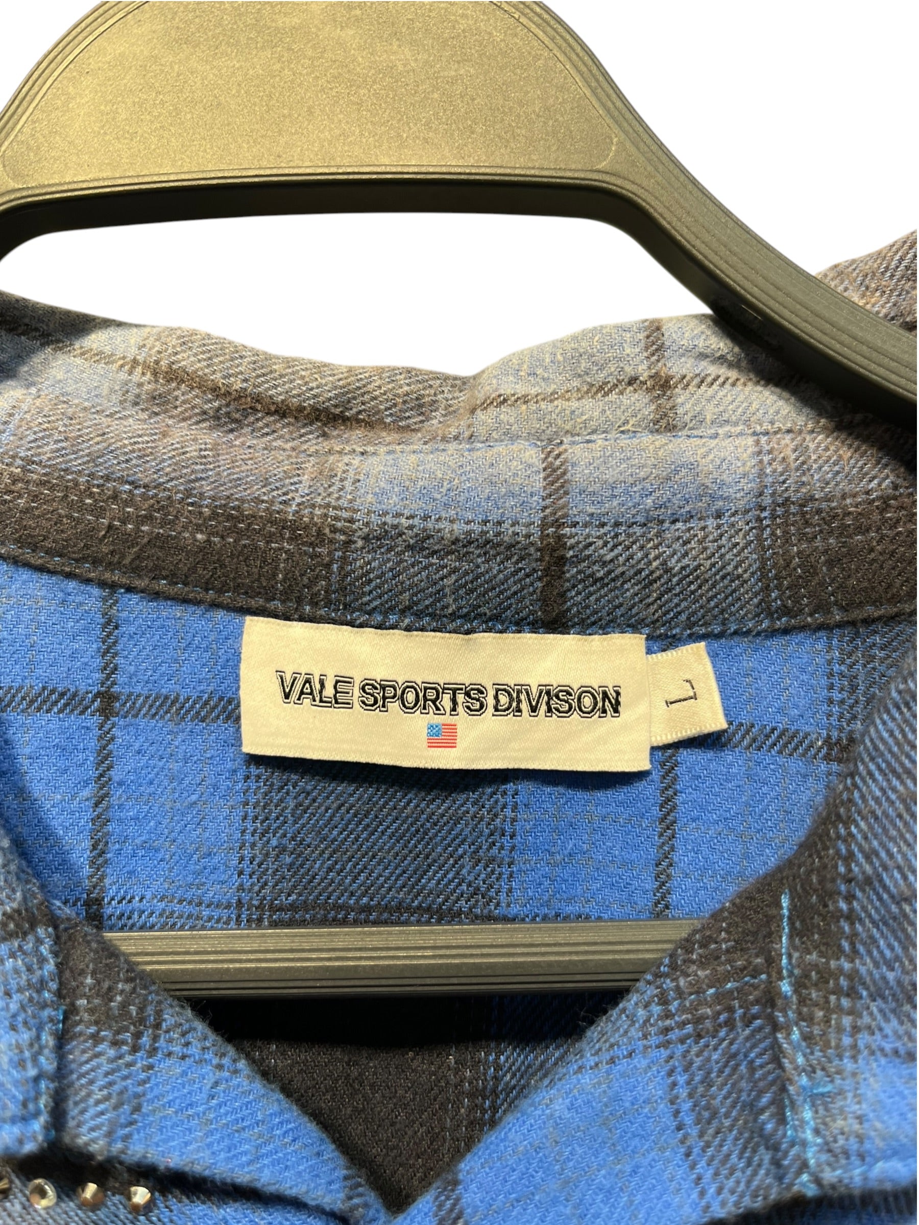 Vale/Flannel Shirt/L/Cotton/BLU/vale forever valley dreams view 3