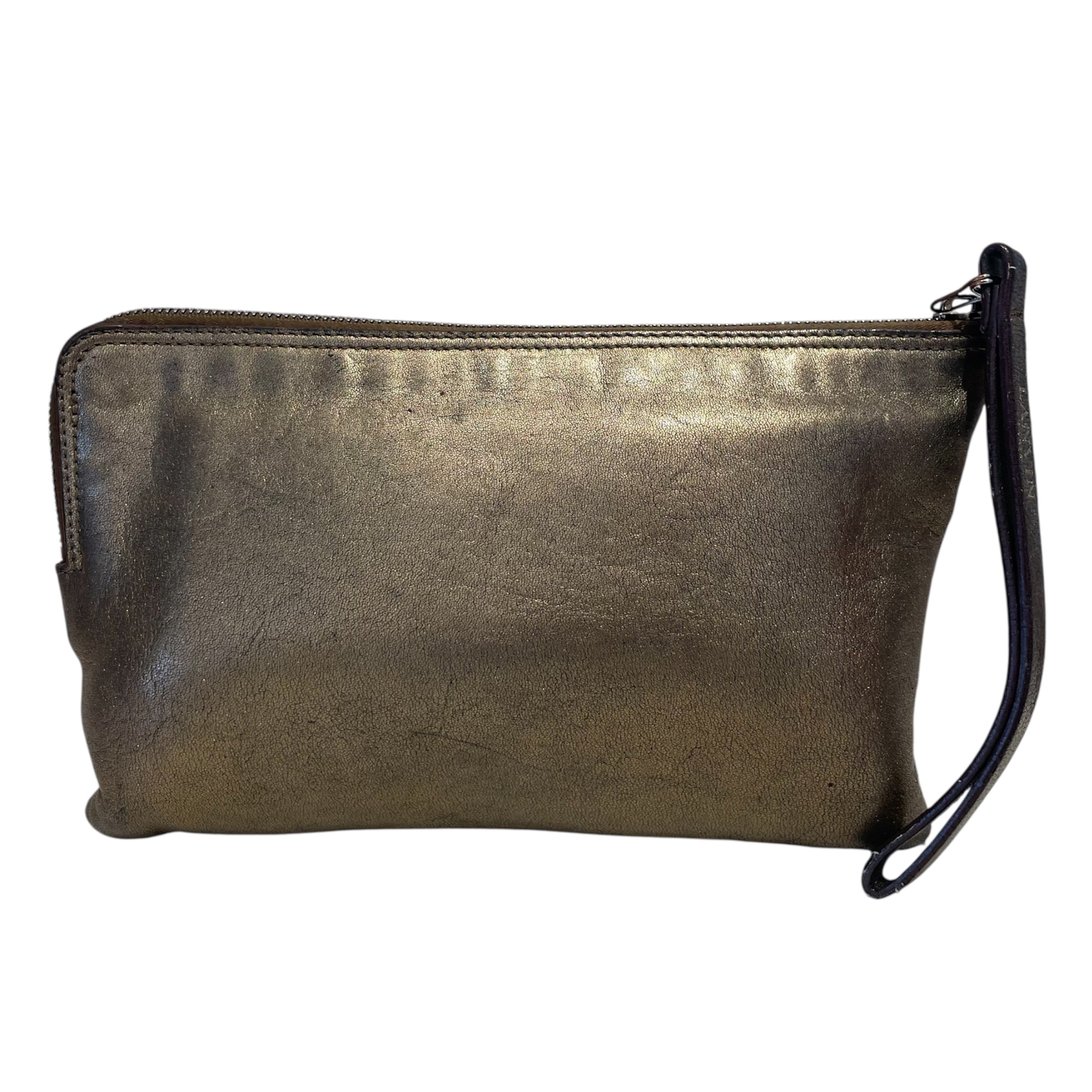 LANVIN/Clutch Bag/Leather/GLD/LOVE view 2