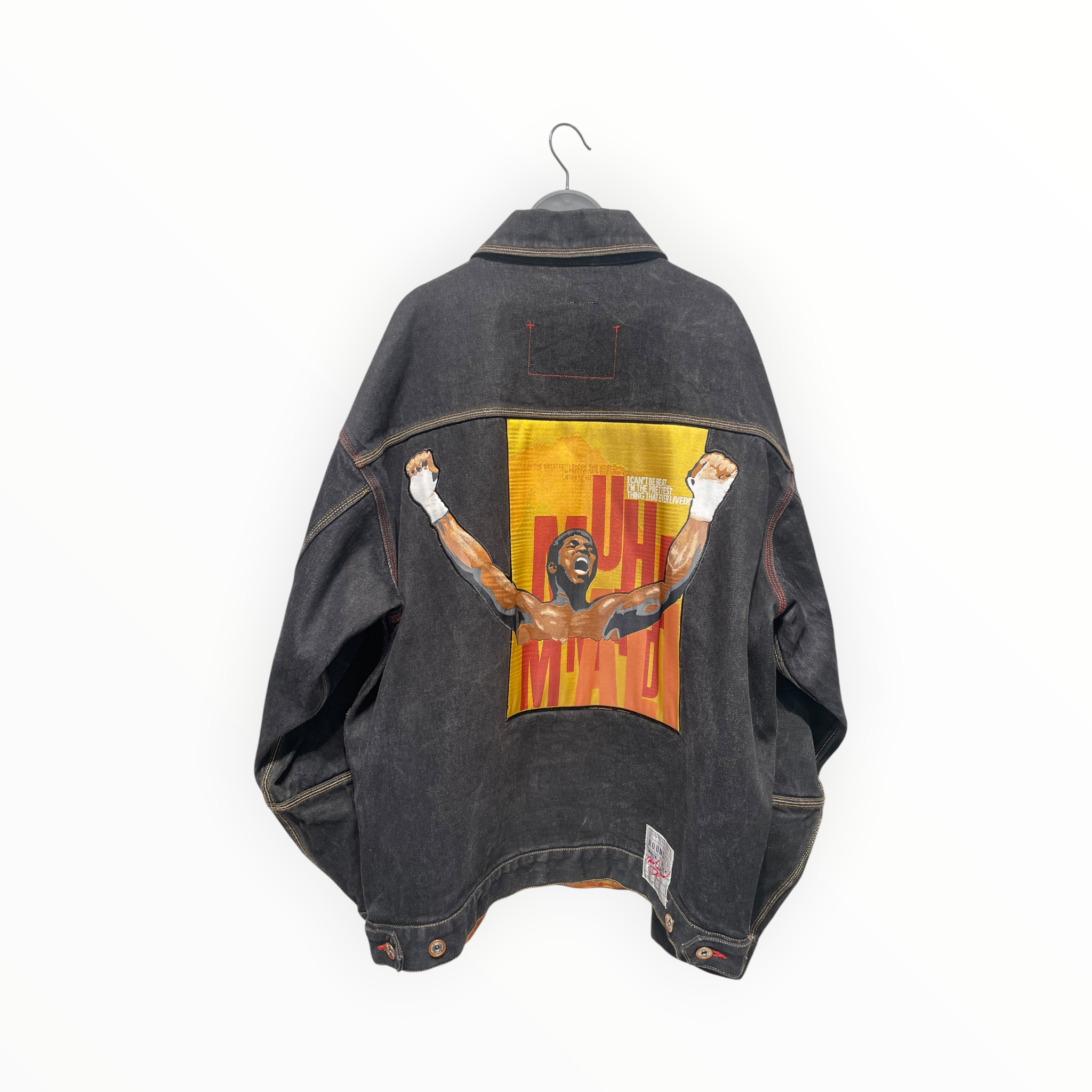 FUBU/Denim Jkt/XL/Denim/NVY/PLATINUM MUHAMMAD ALI view 2